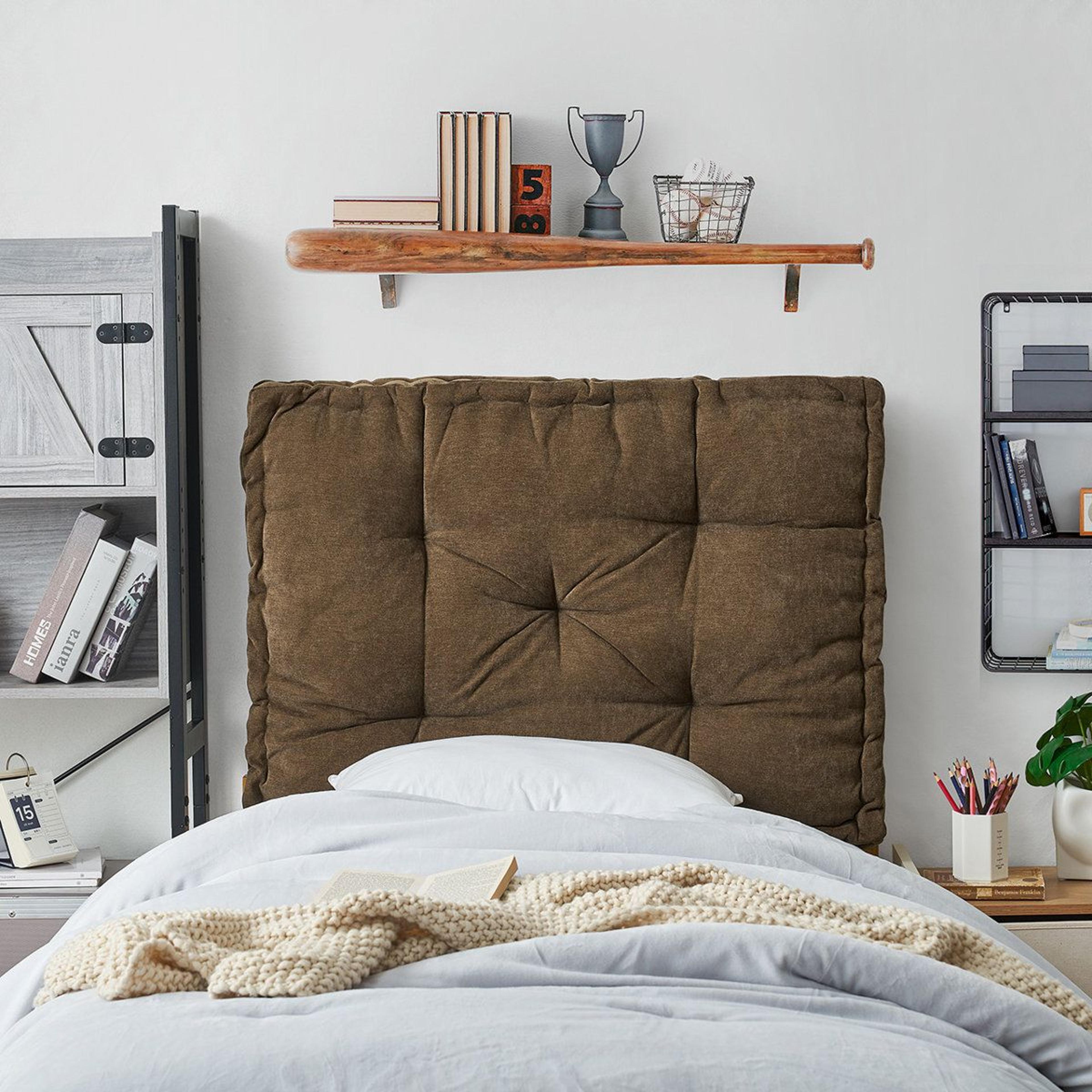 Classic Tufted Twin XL Headboard Cushion For Dorm Rooms 1