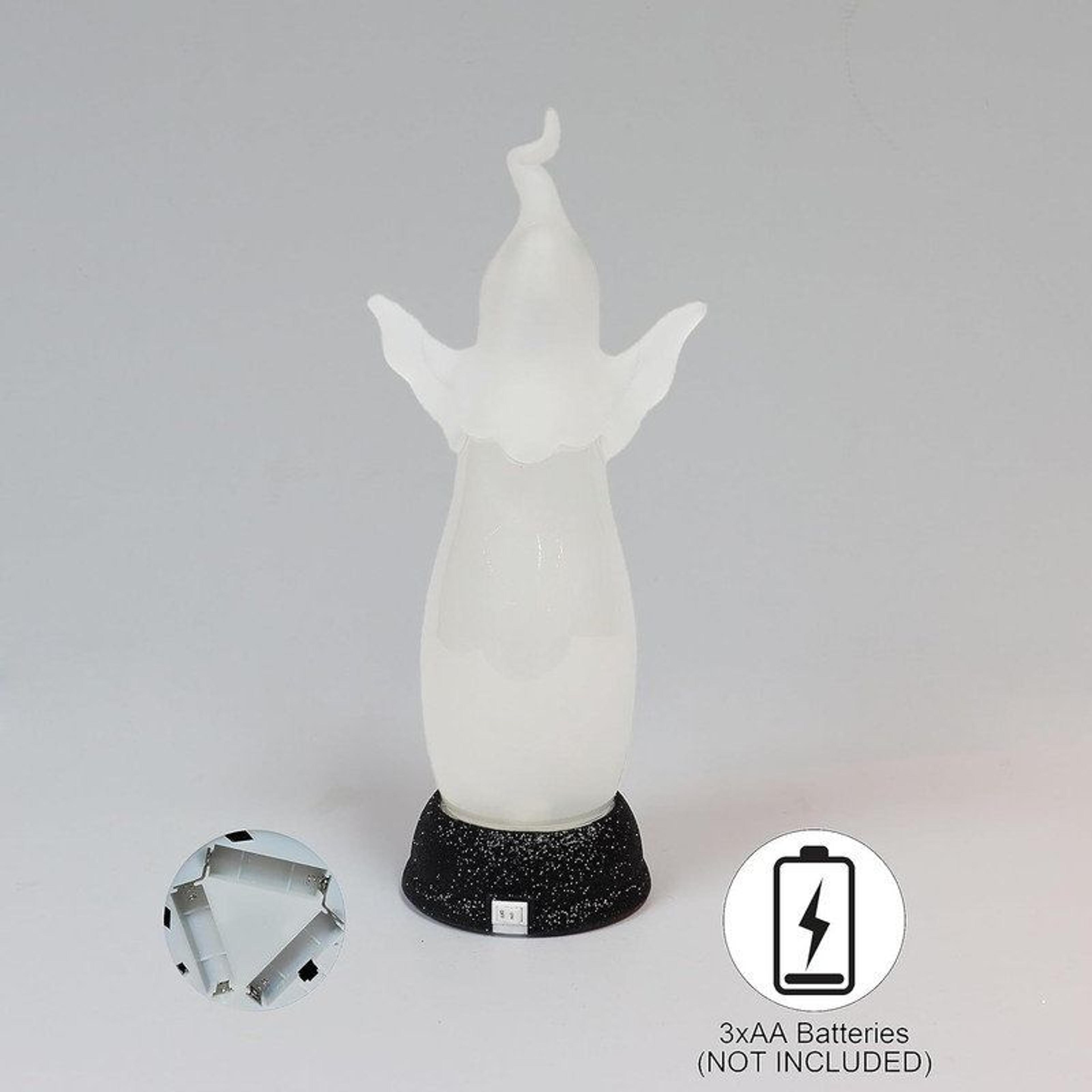 135H Acrylic Ghost Halloween Decor With LED Lights And Spinning Smoke 4