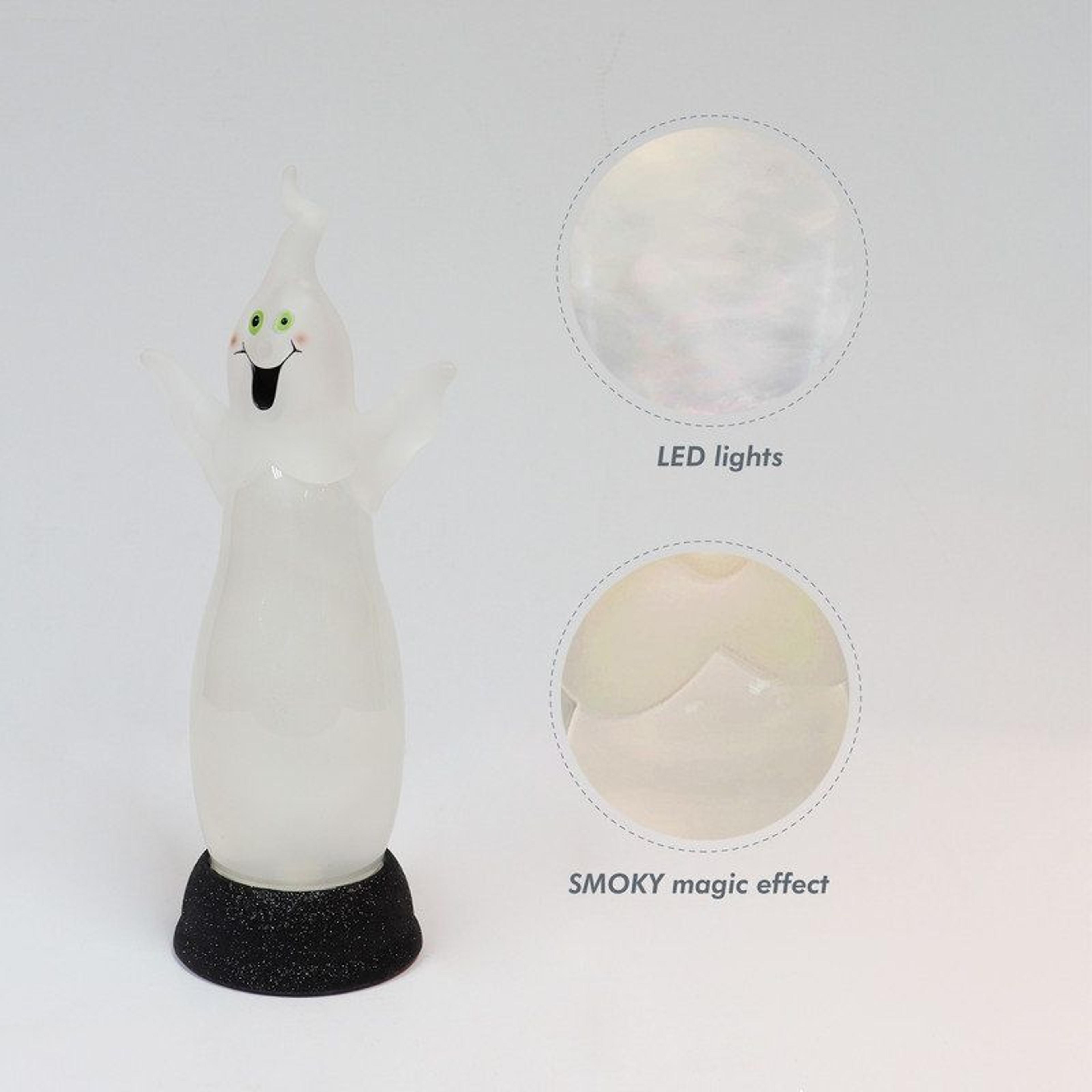 135H Acrylic Ghost Halloween Decor With LED Lights And Spinning Smoke 1
