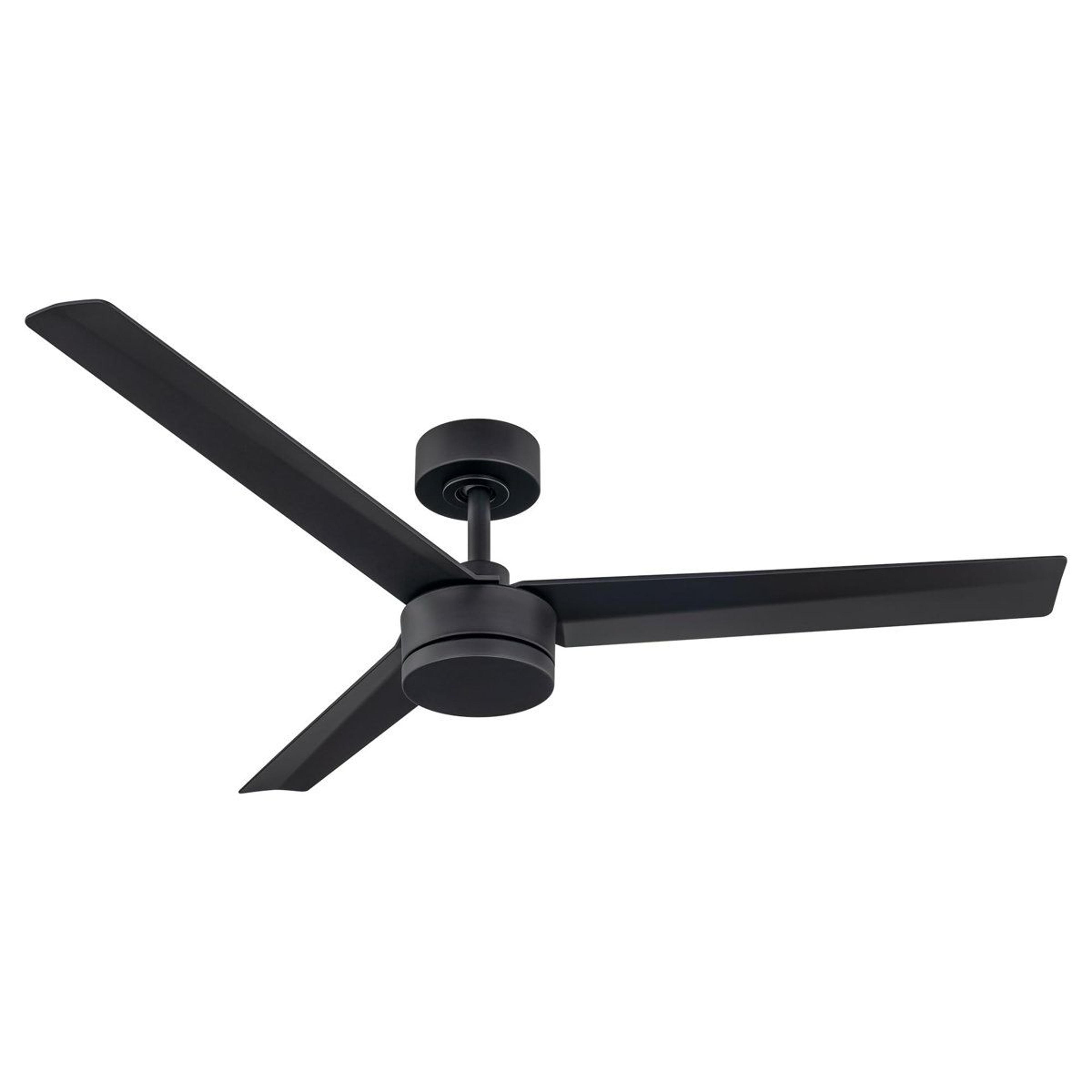 smart 52-inch indoor outdoor ceiling fan with remote and reversible dc motor