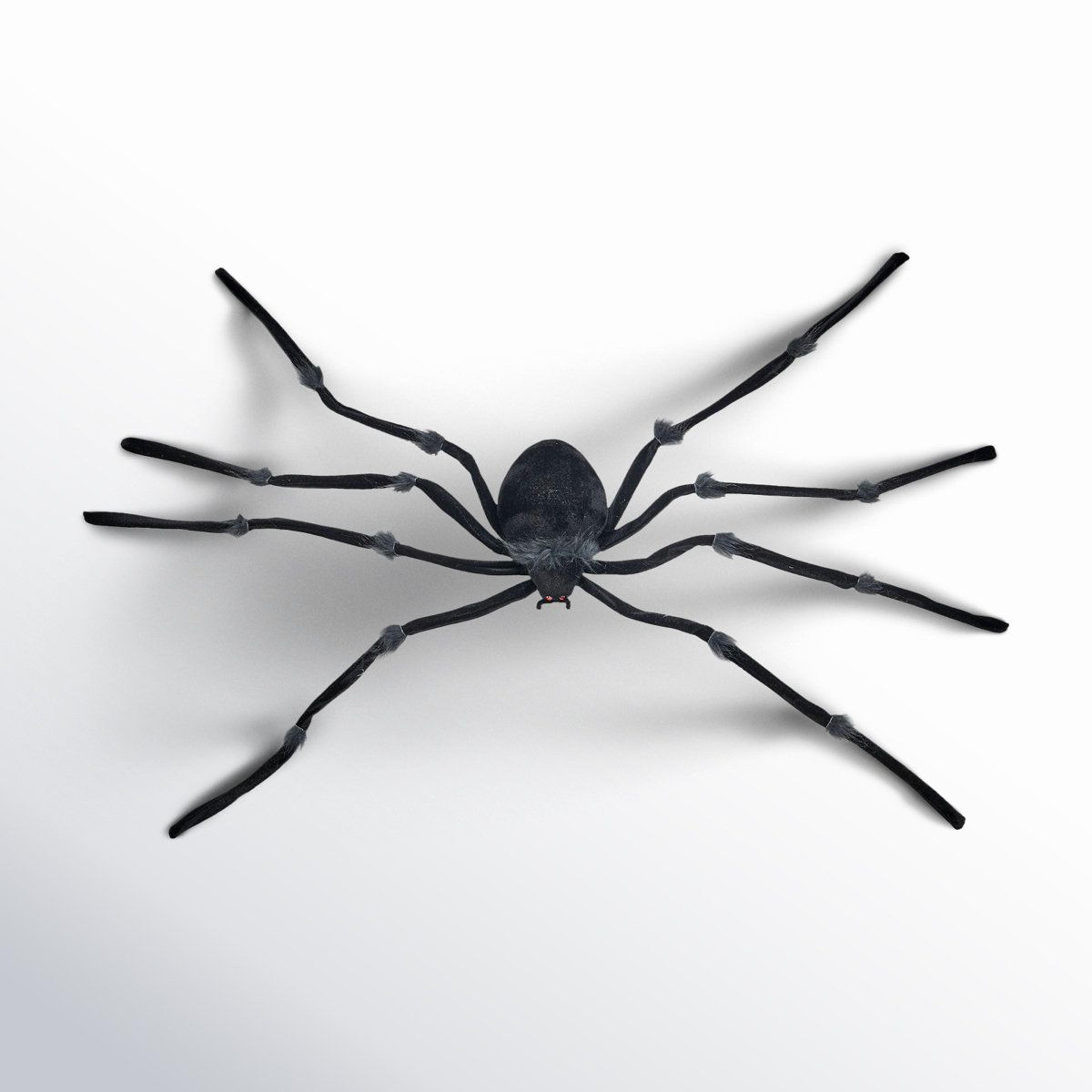 giant spider outdoor halloween decor posable figurine