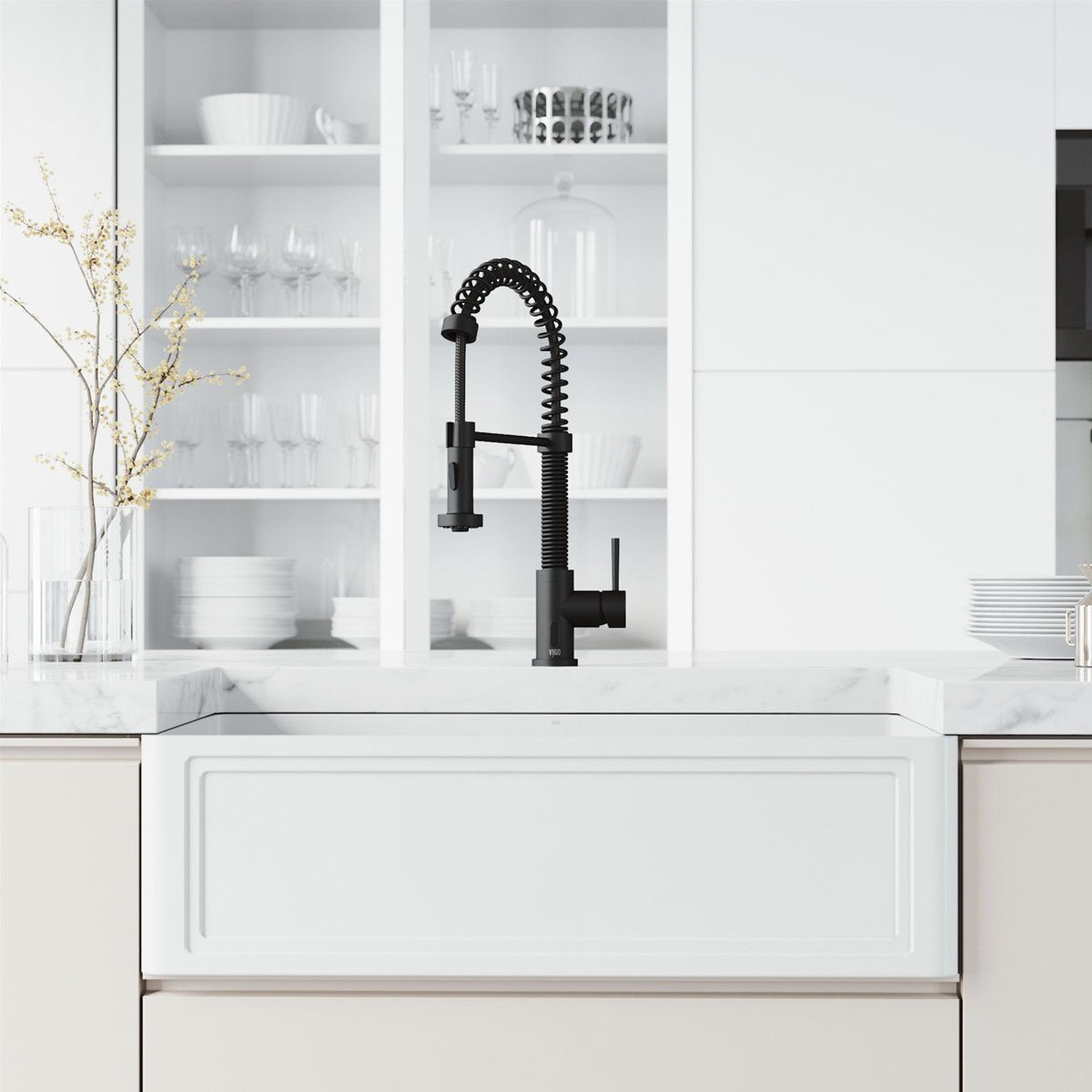 19 Inch Touchless Pull Down Kitchen Faucet With Dual Function Sprayer 13