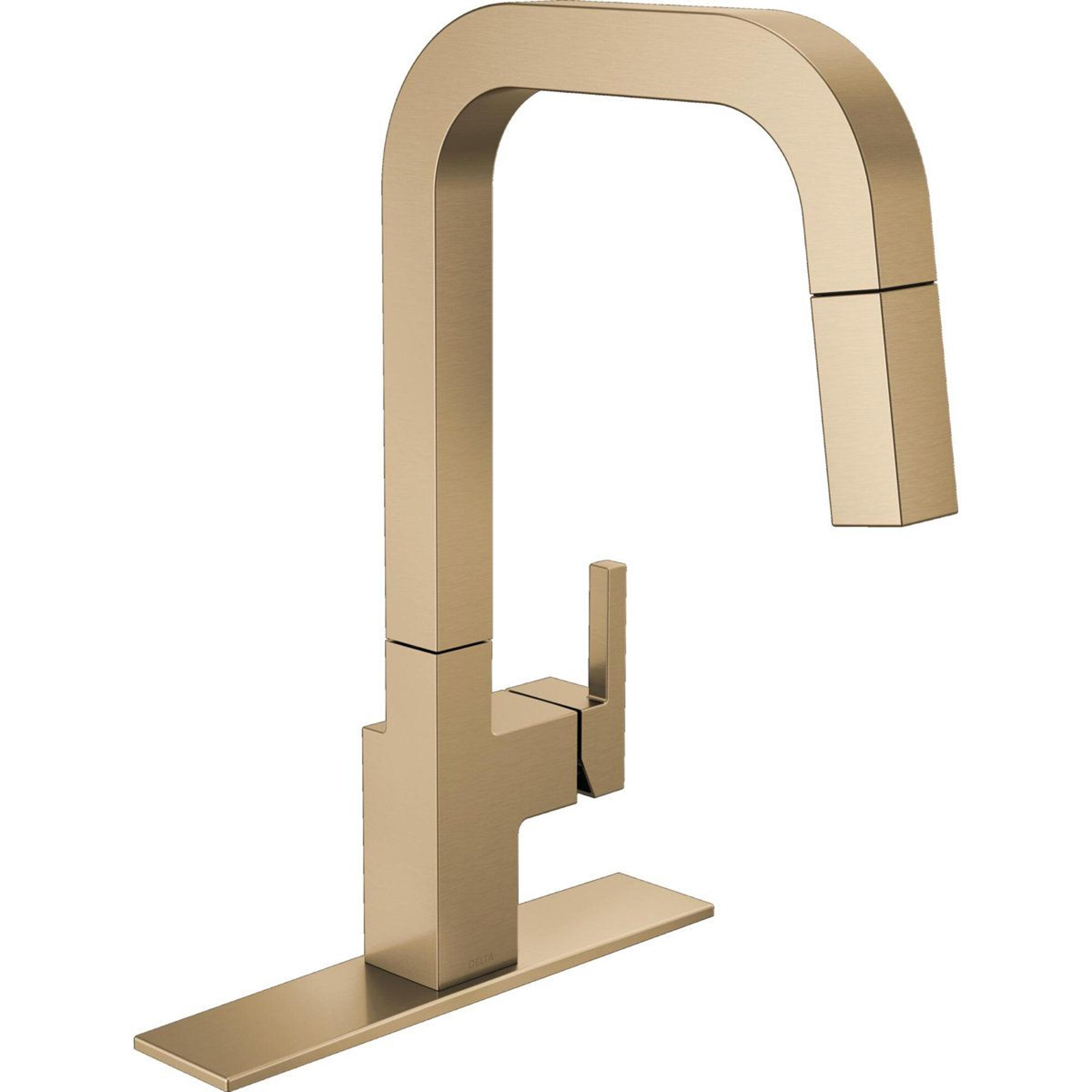 Matte Black Kitchen Faucet With Pull Down Sprayer Single Handle Gooseneck Sink Faucet 7