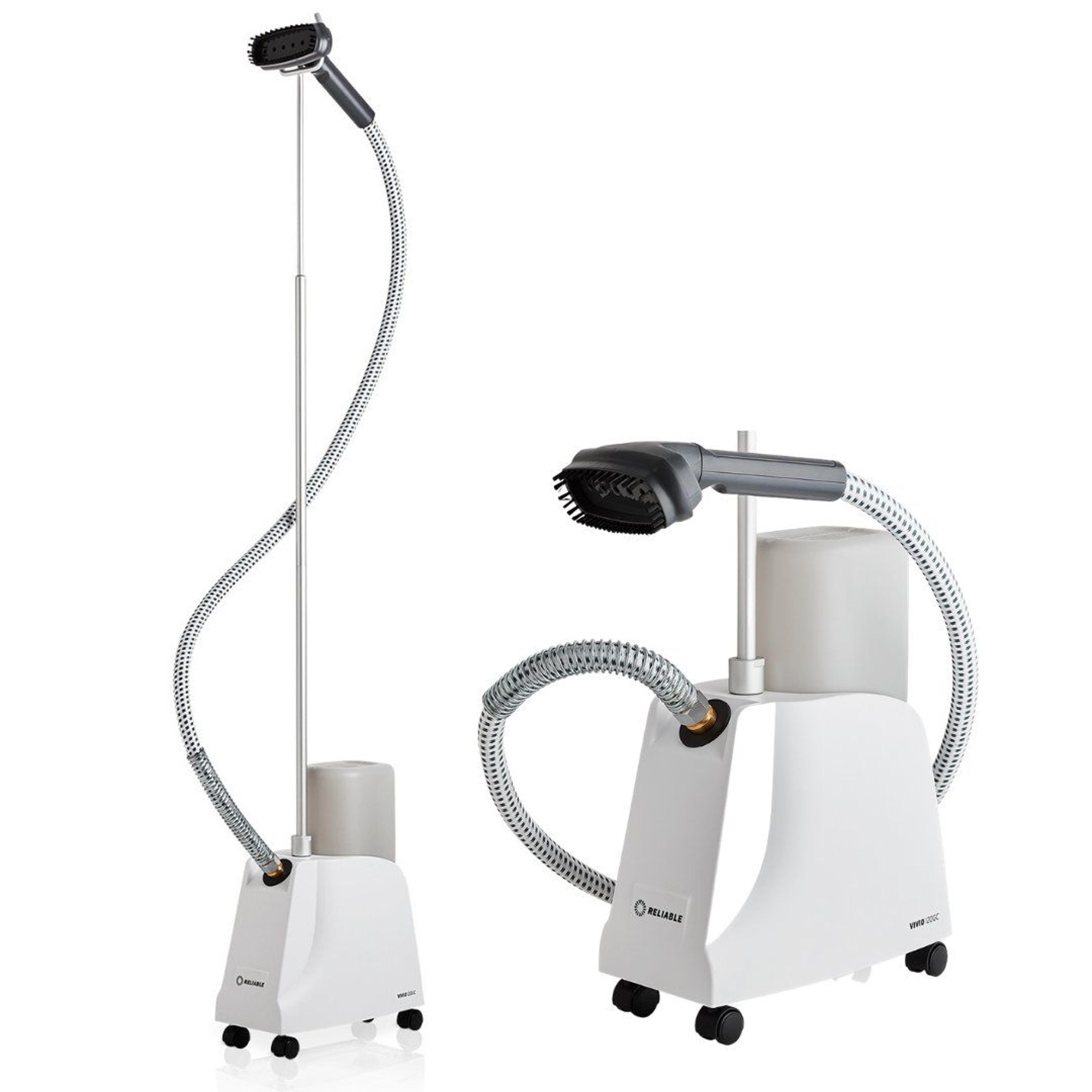 1300w heavy duty garment steamer with fabric brush and brass heating element