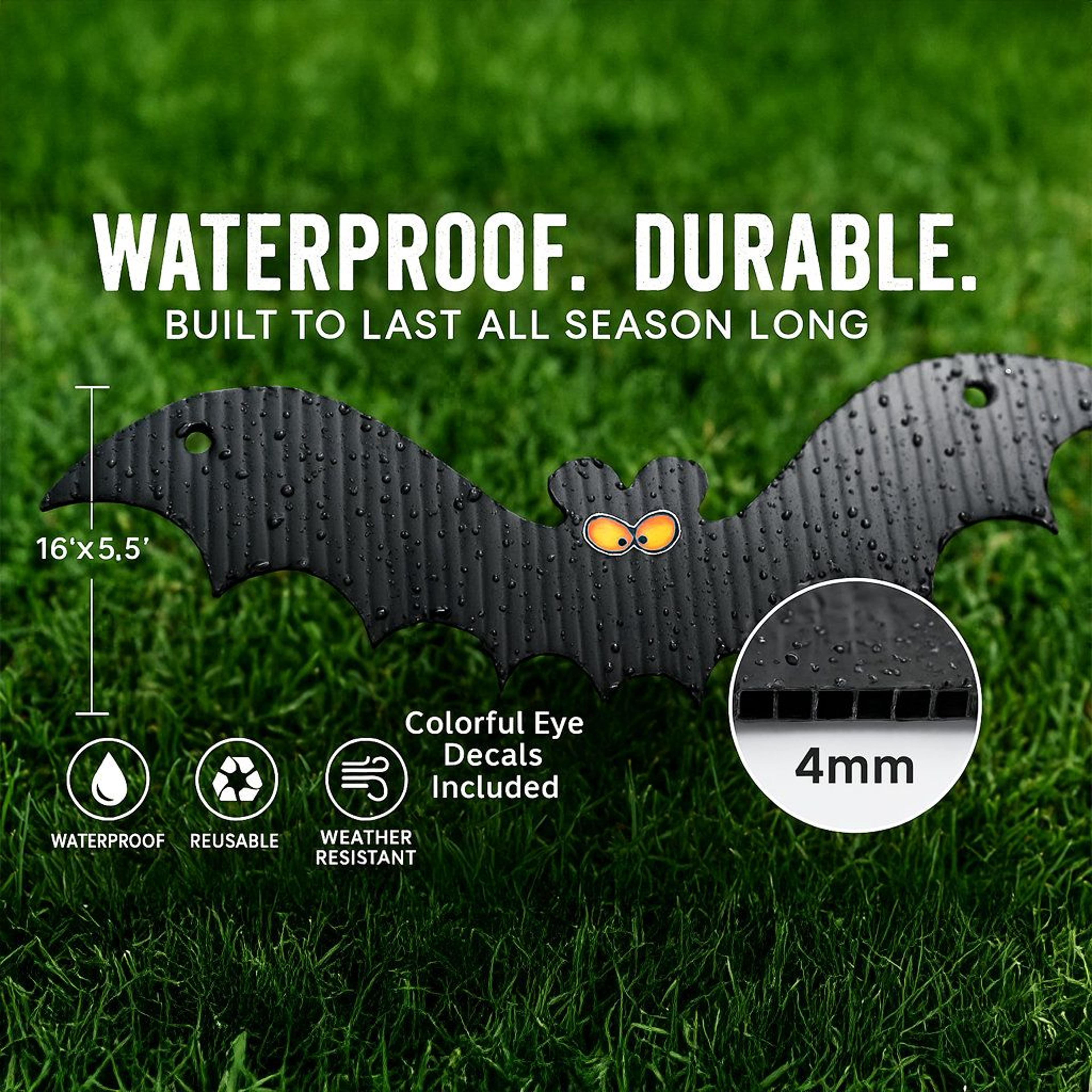 Halloween Hanging Bat Decorations Set Of 12 Black Indoor Outdoor Bats 3