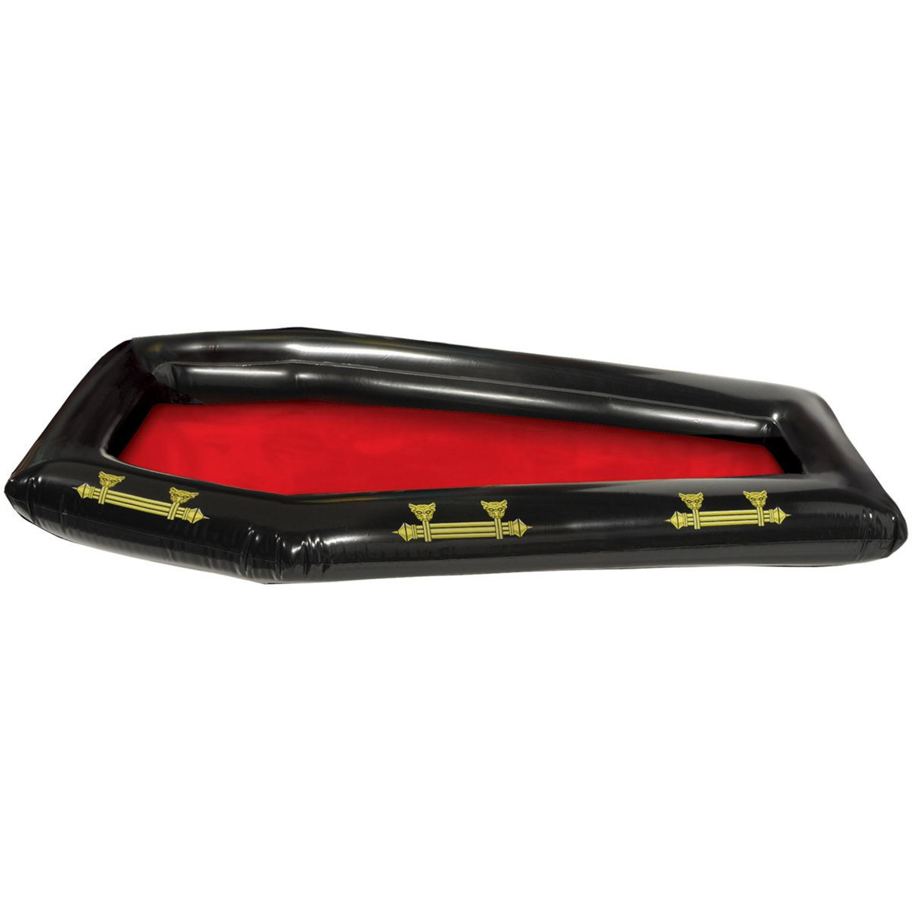halloween inflatable coffin buffet cooler for drinks and party snacks