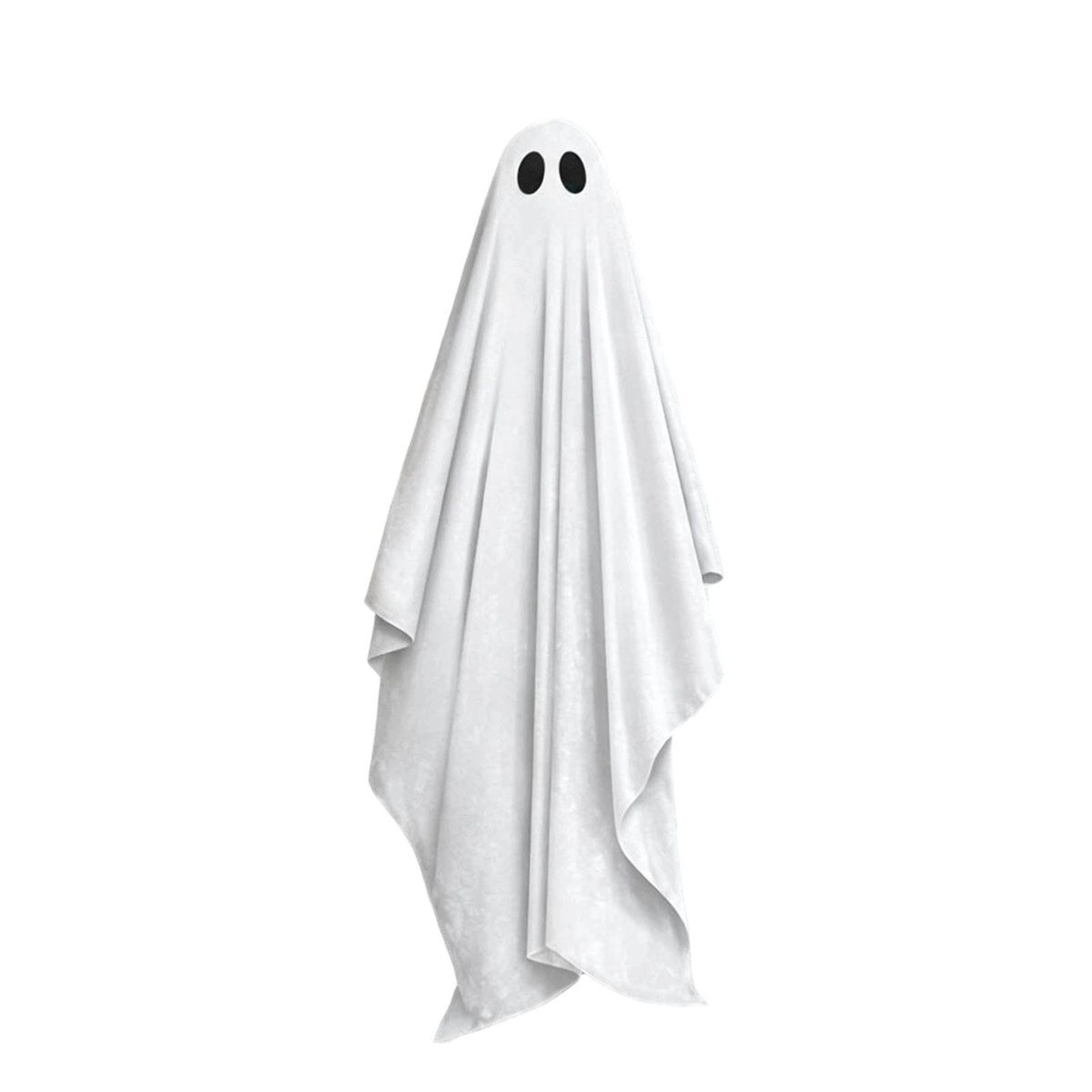 halloween ghost mirror decal sticker removable waterproof white ghost window decoration
