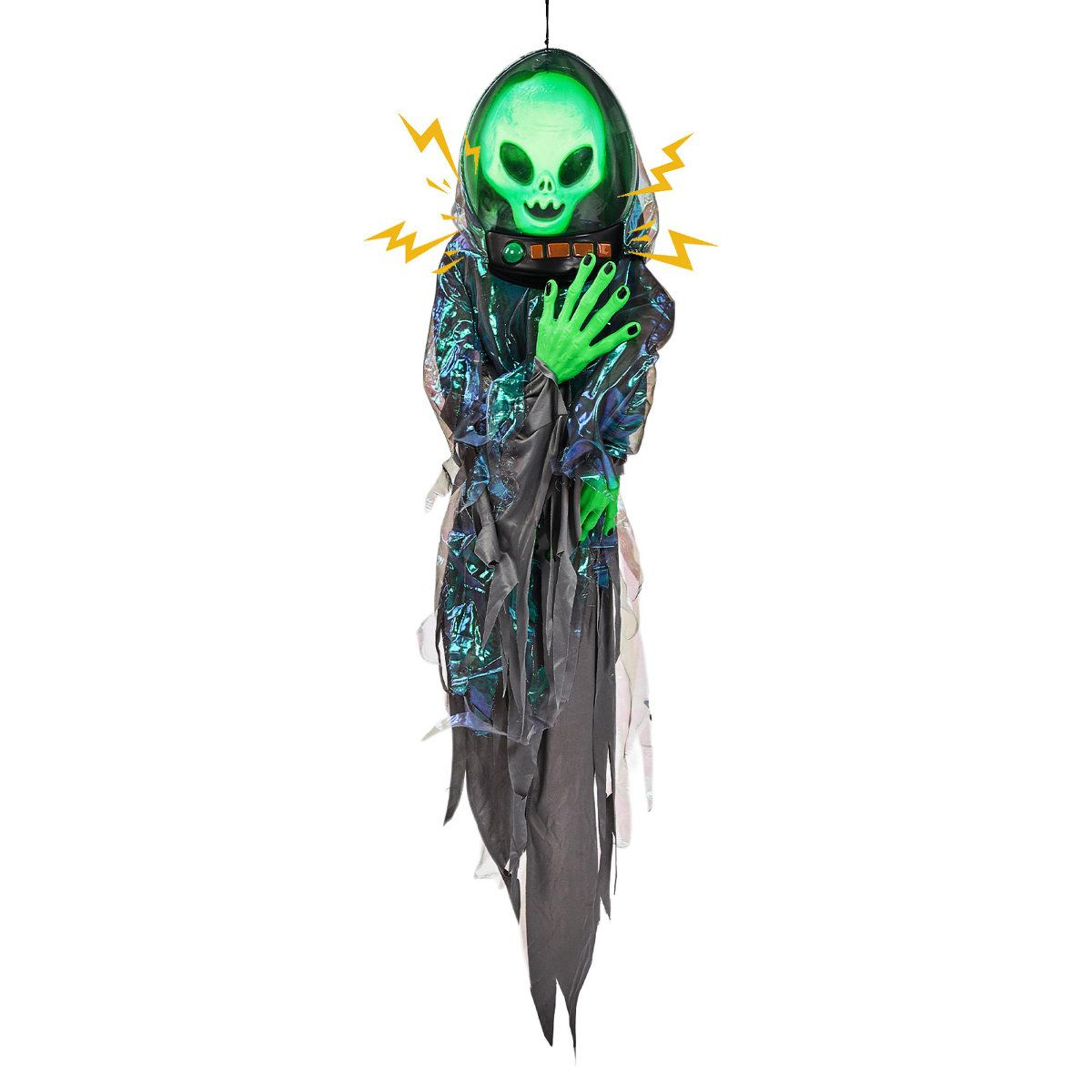 halloween hanging decoration with led lights for indoor and outdoor spooky decor