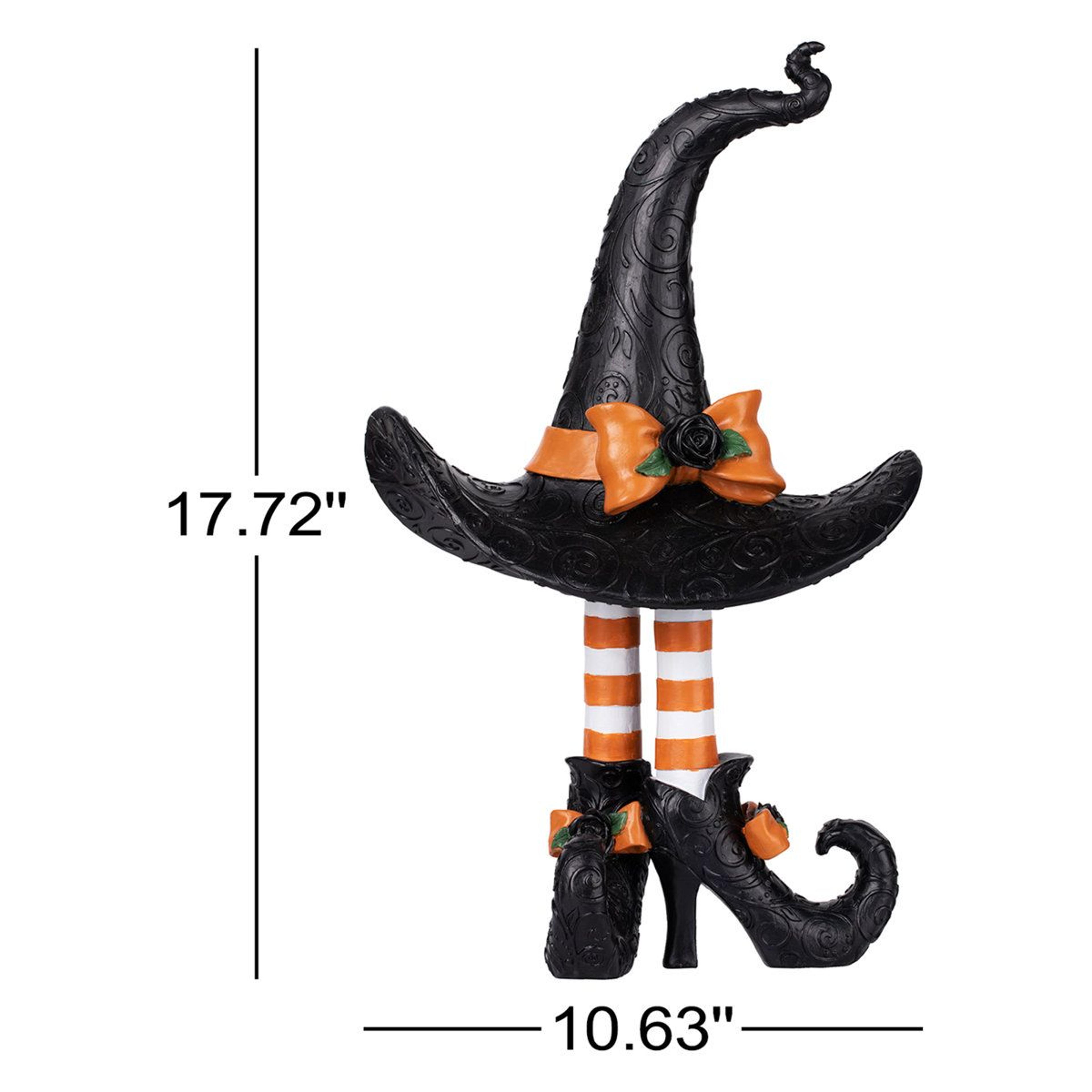 Halloween Witch Statue Resin Figurine For Indoor And Outdoor Decoration 3