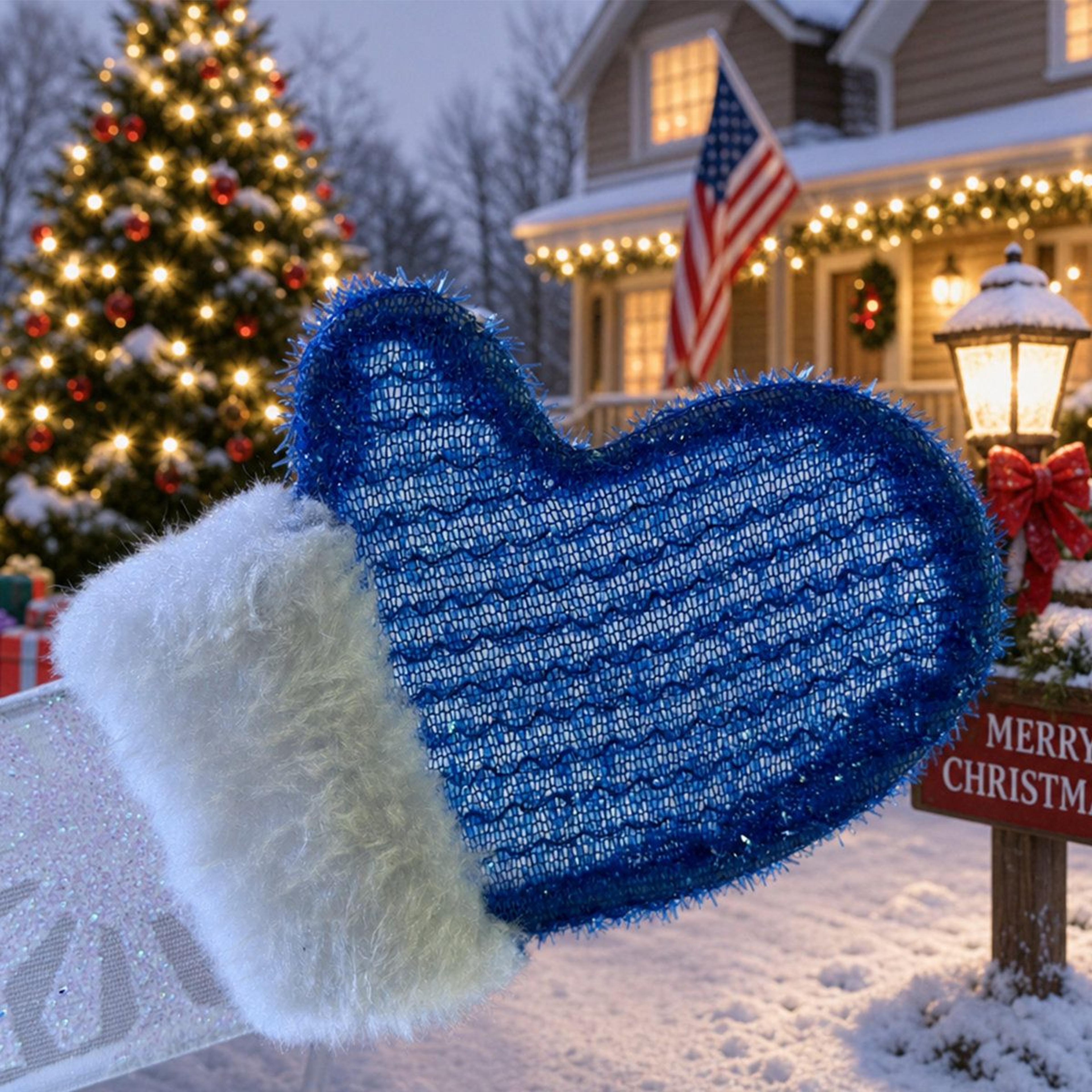3Piece Lighted Snowman Family Outdoor Christmas Decoration With 266 LED Lights 7