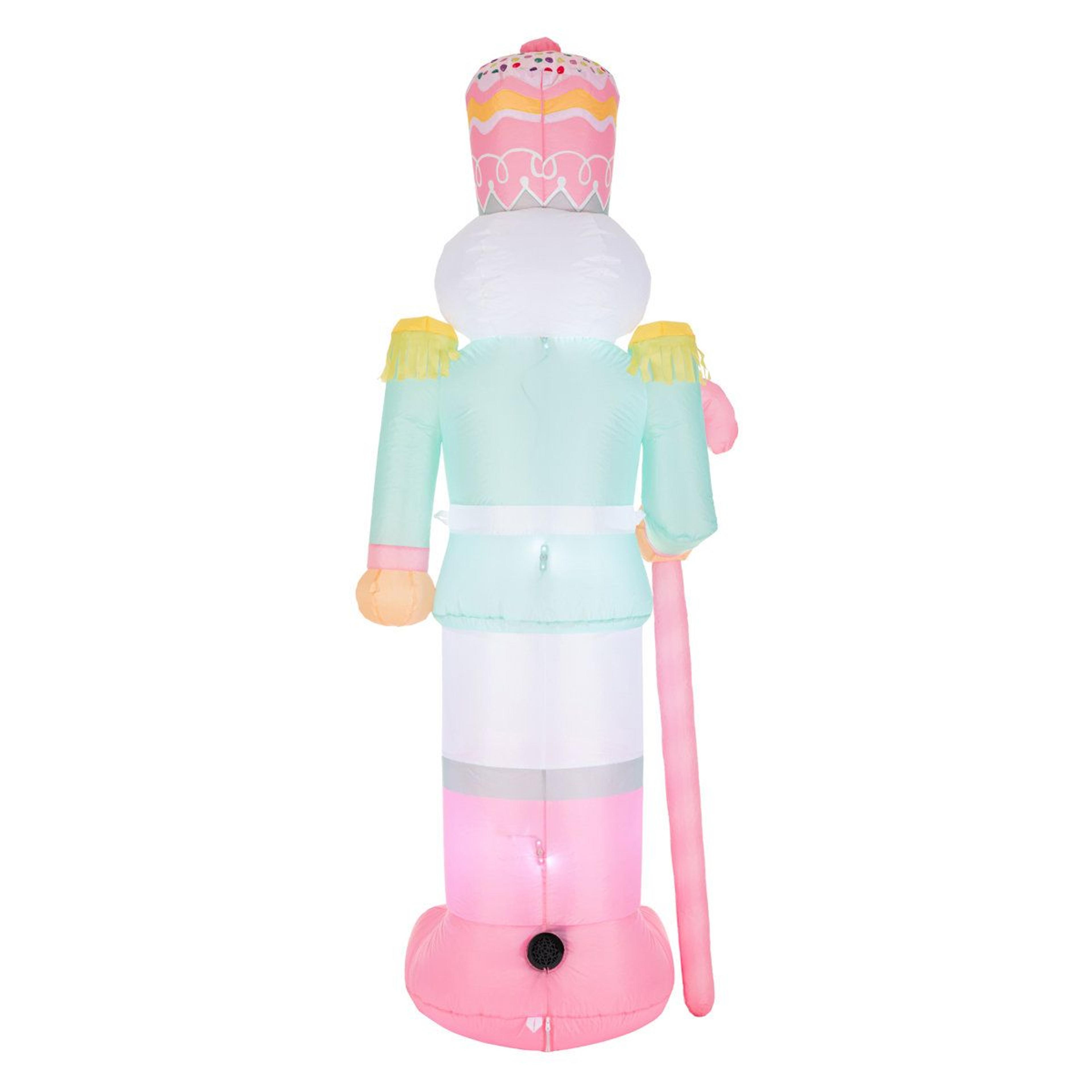 7FT Lighted Inflatable Nutcracker Christmas Decoration With LED Lights 10