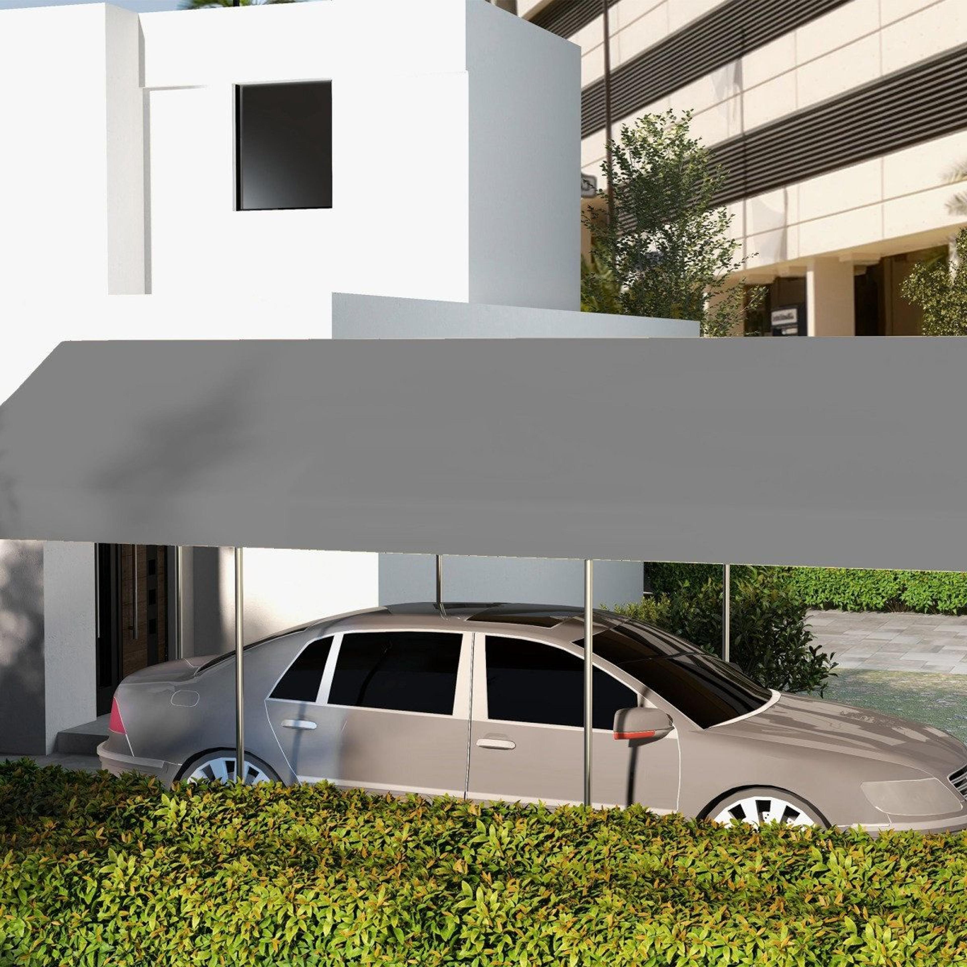 10' x 20' carport replacement canopy cover with waterproof uv protection