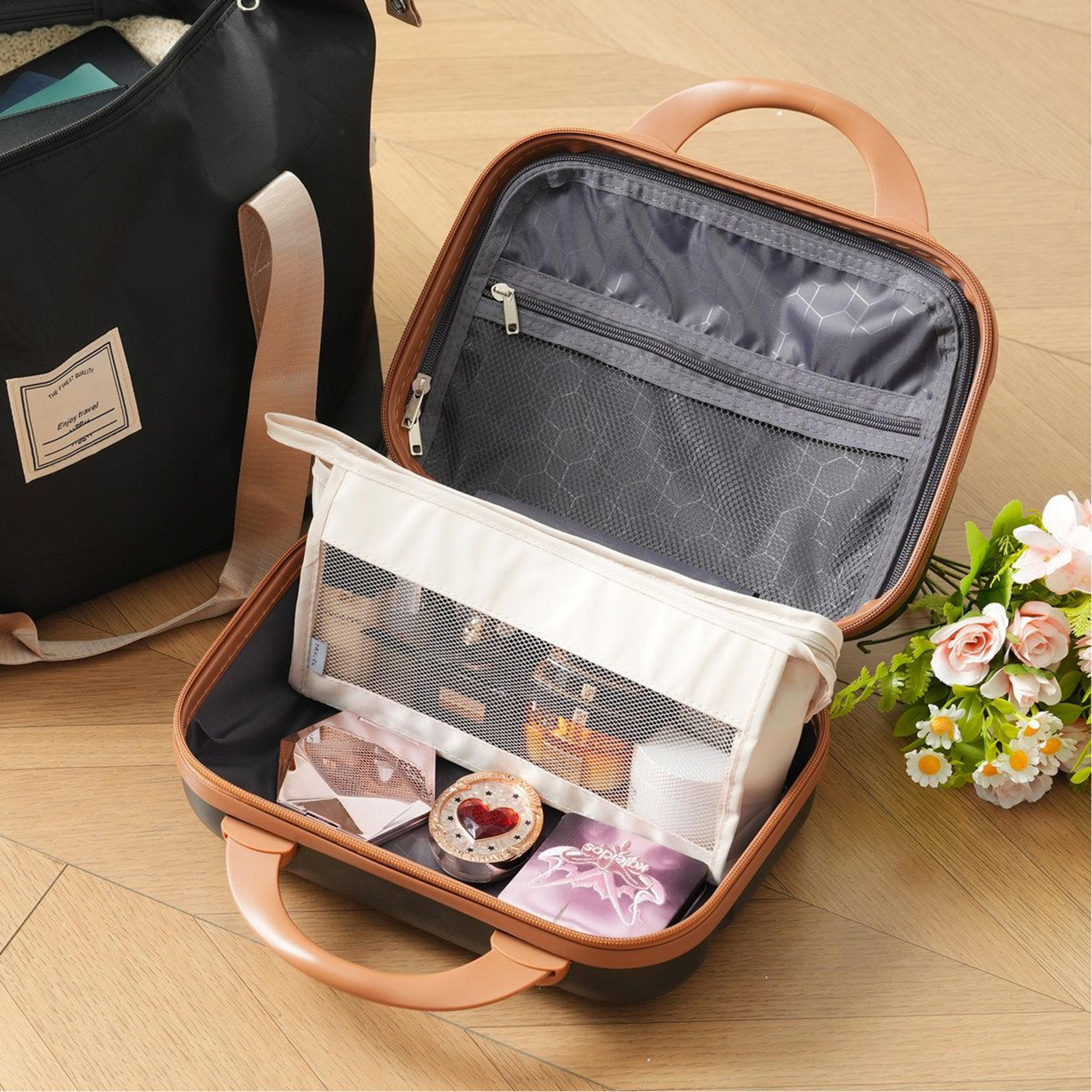 Hardshell ABS Luggage Set With 360 Dual Spinner Wheels And Multiple Sizes 2