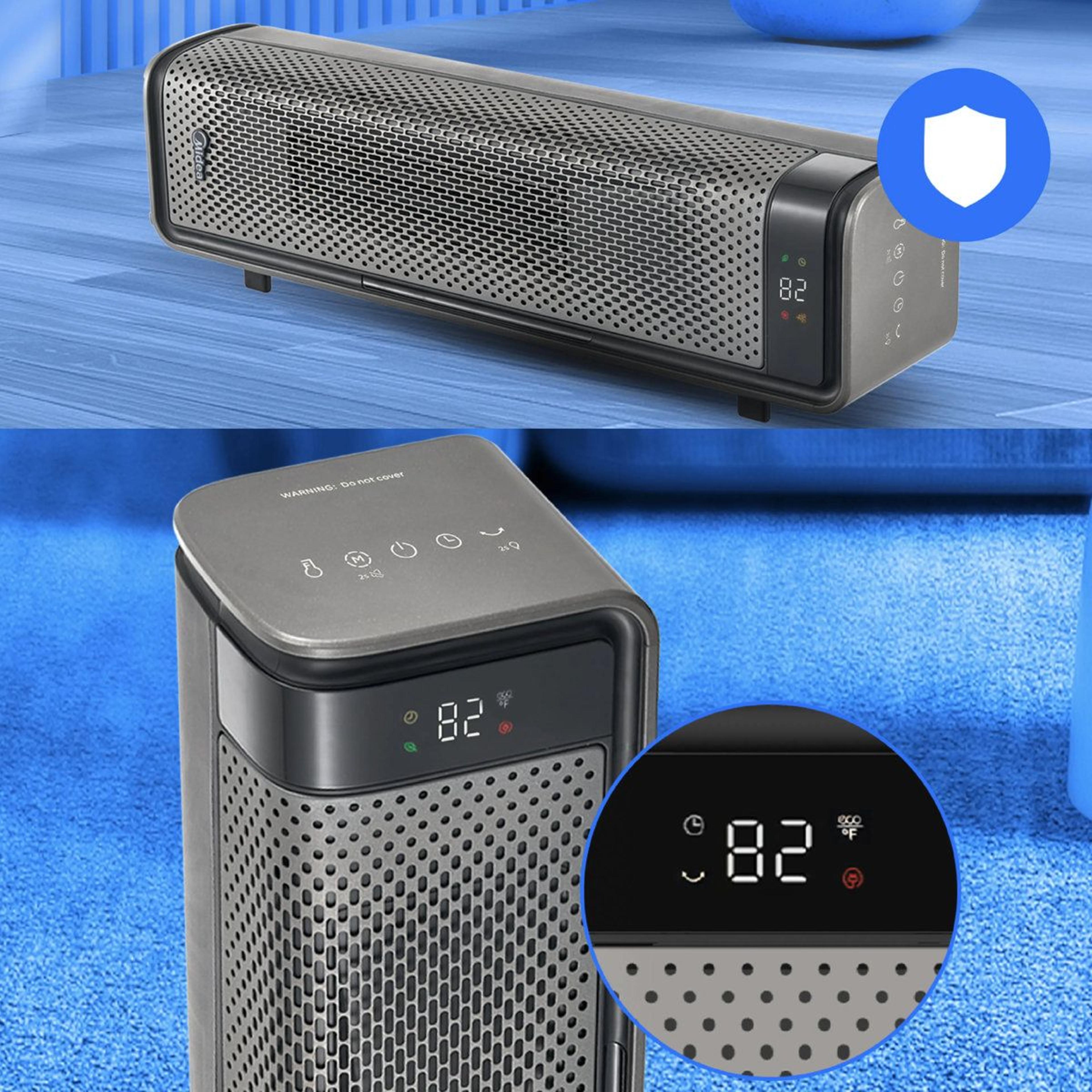 23Inch Electric Space Heater With DualFlex Design And Remote Control 3