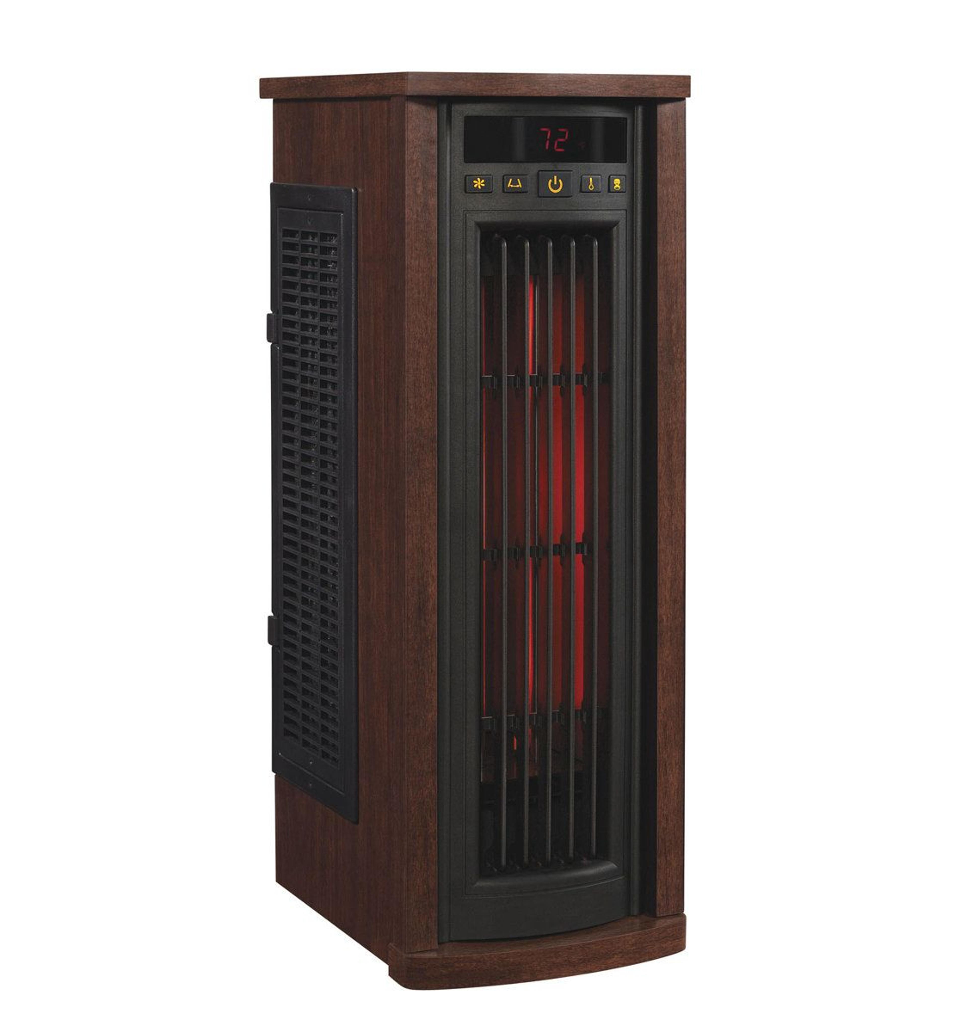 1500W Infrared Quartz Electric Space Heater With Oscillation And Remote Control 1