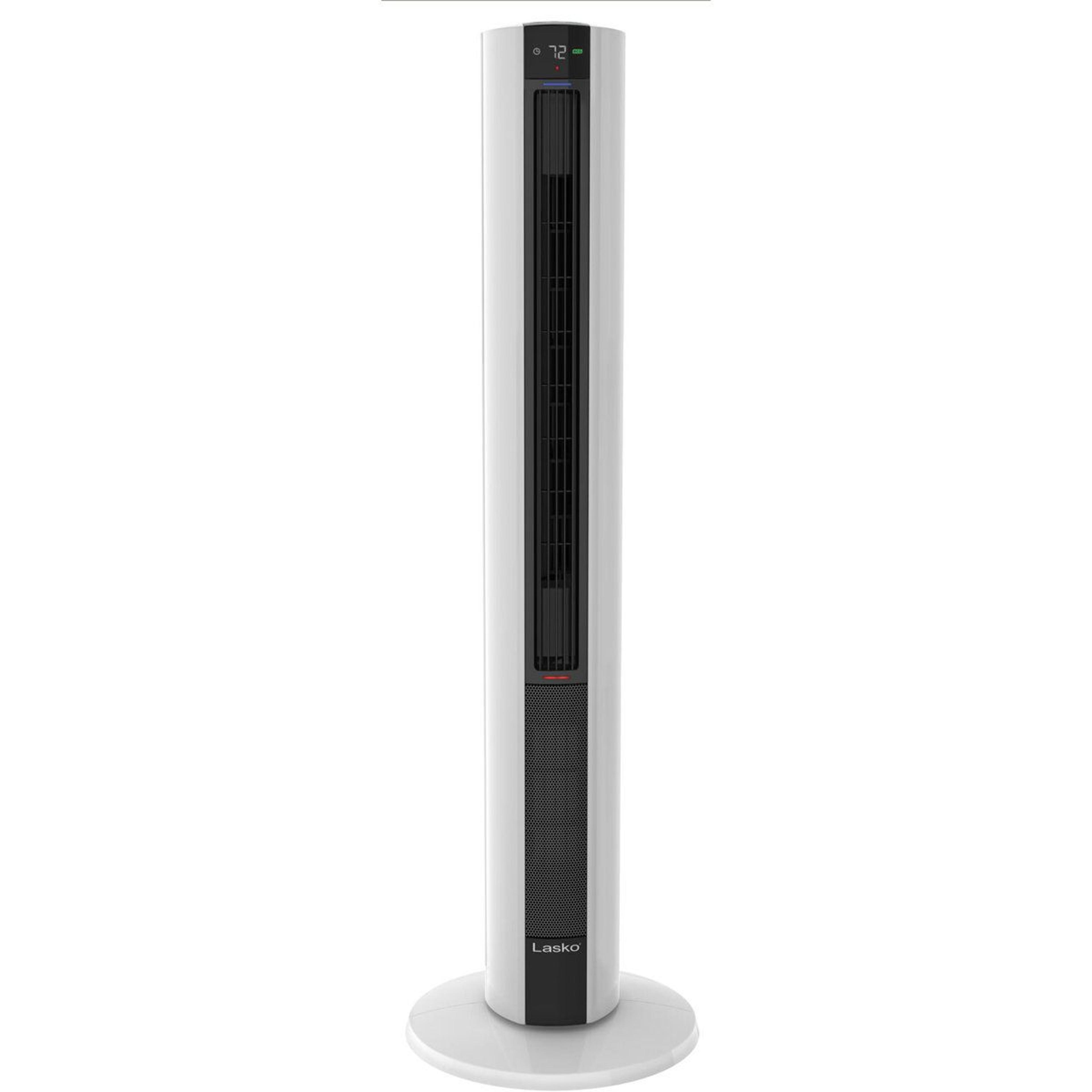 electric tower space heater and fan with remote control 1500w ceramic heating