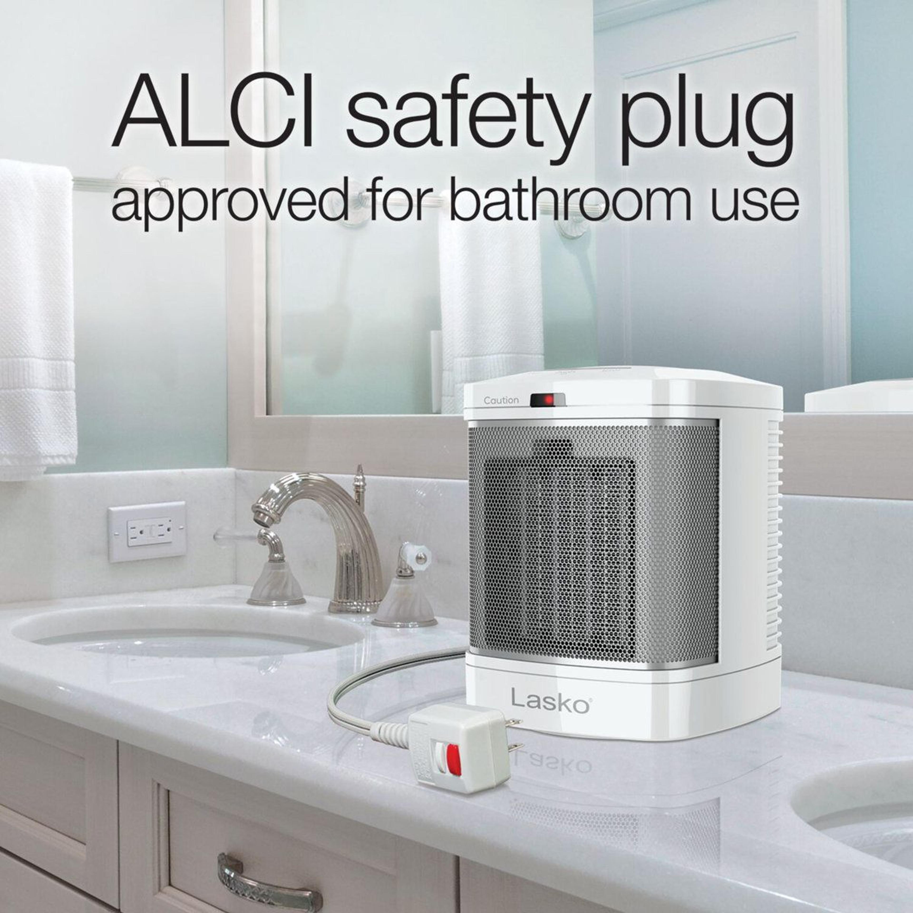 1500W Portable Electric Bathroom Heater With Ceramic Heating And 1Hour Timer 15