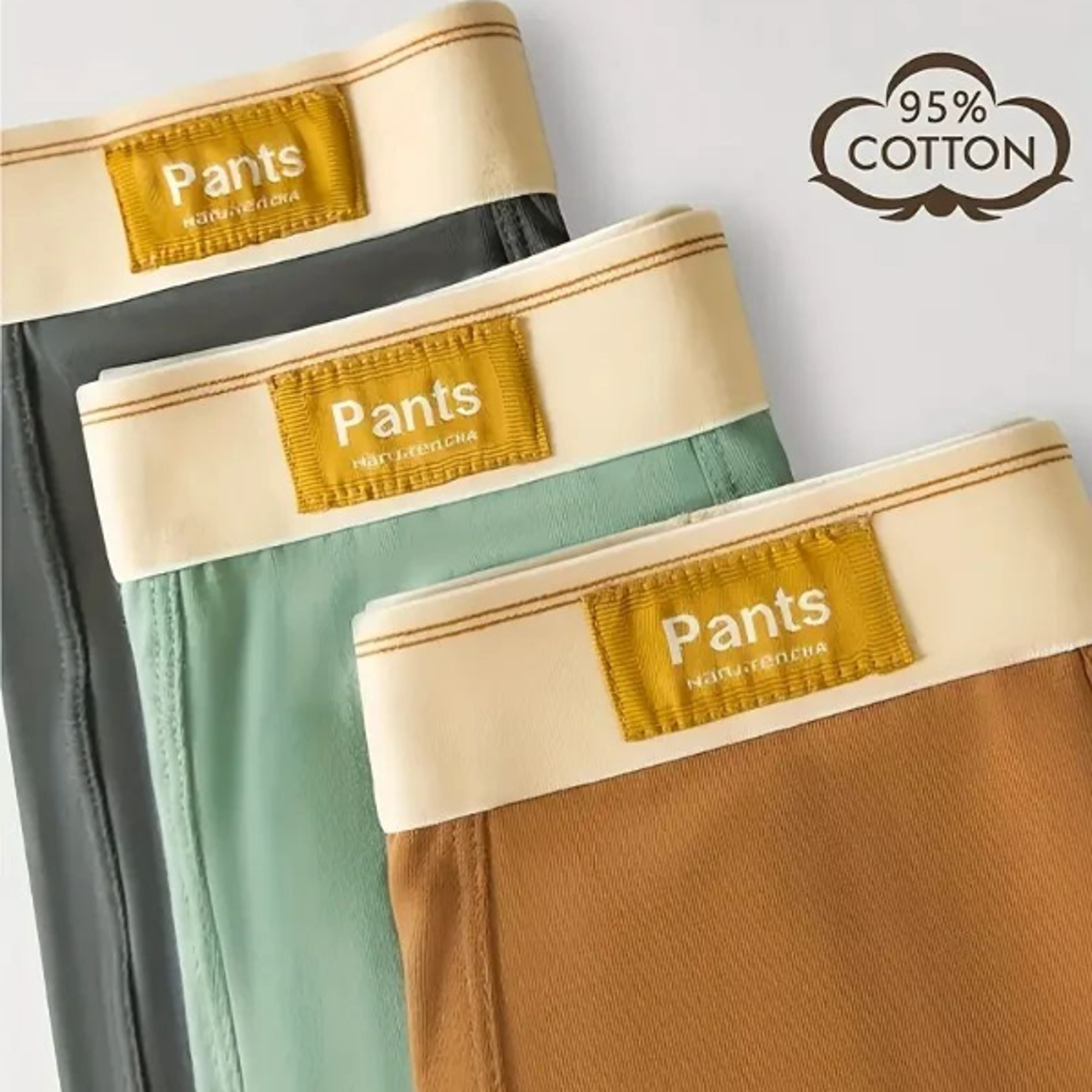 Men Cotton Boxer Briefs Breathable UConvex Underwear For Comfort  Support 2