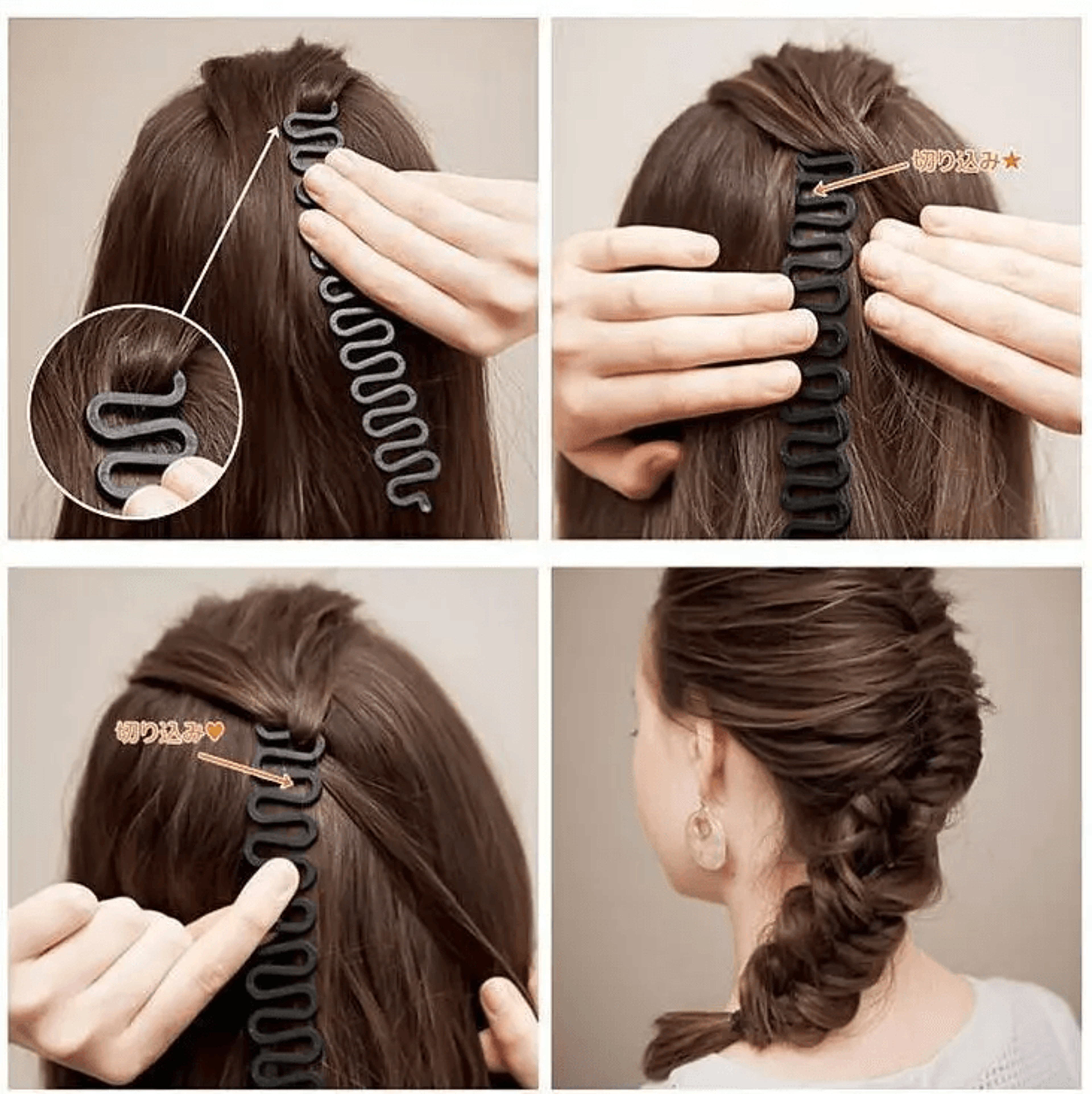french hair braiding tool diy hair twist styling maker for womens