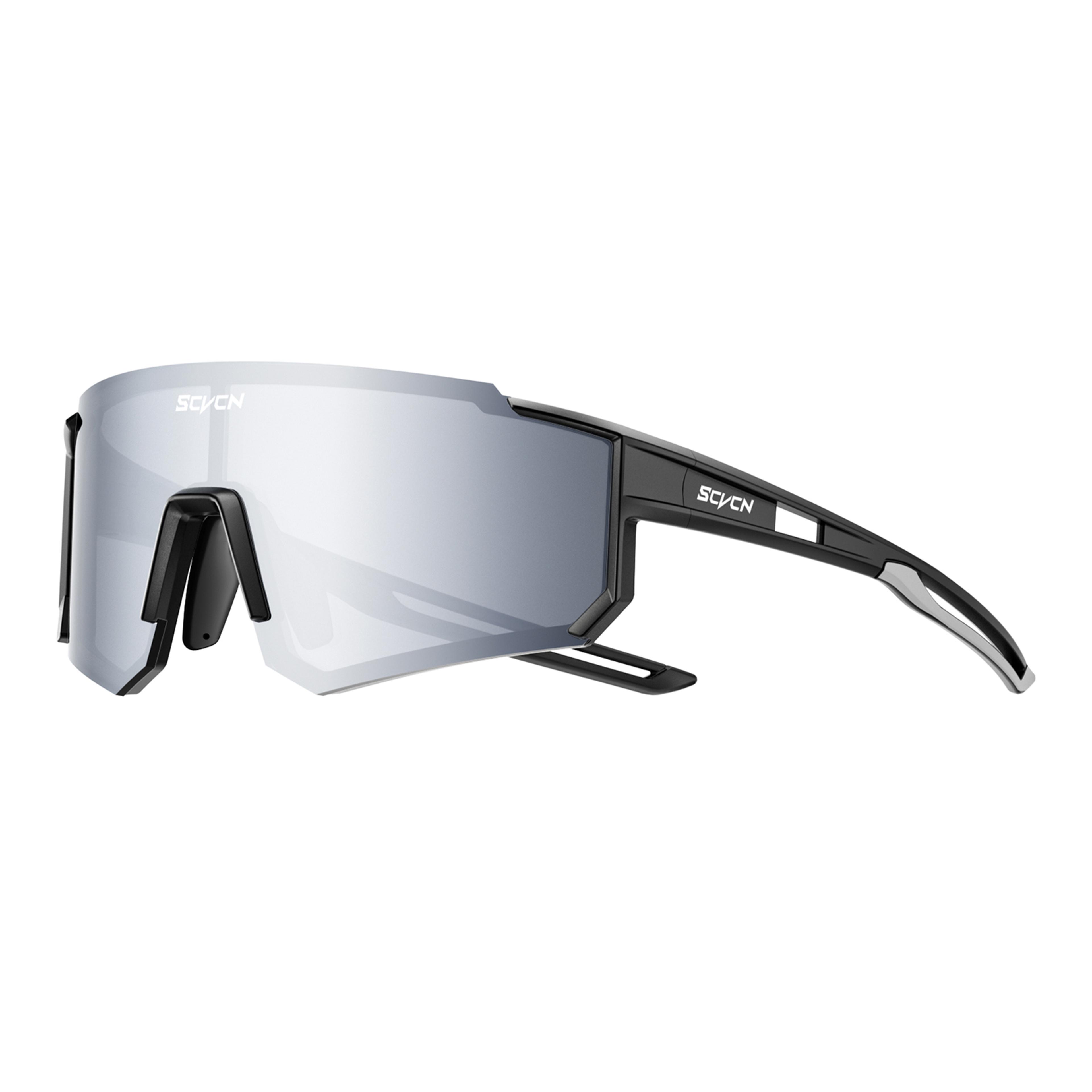 SCVCN Pro Sport Performance Snow Sunglasses And Mountain Cycling Eyewear 19