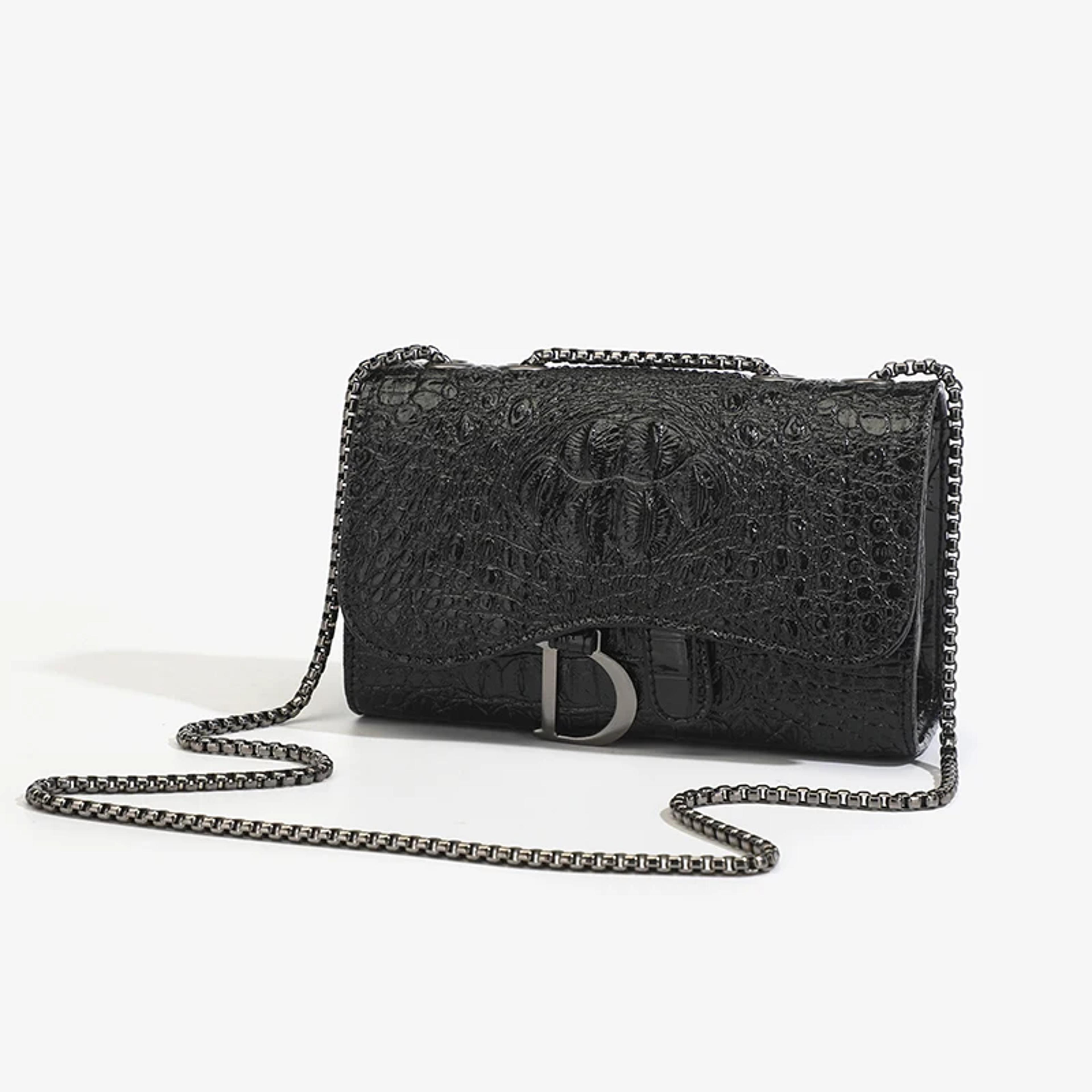 Shimmer Sequined Crossbody Bag And Chain Shoulder Purse 1