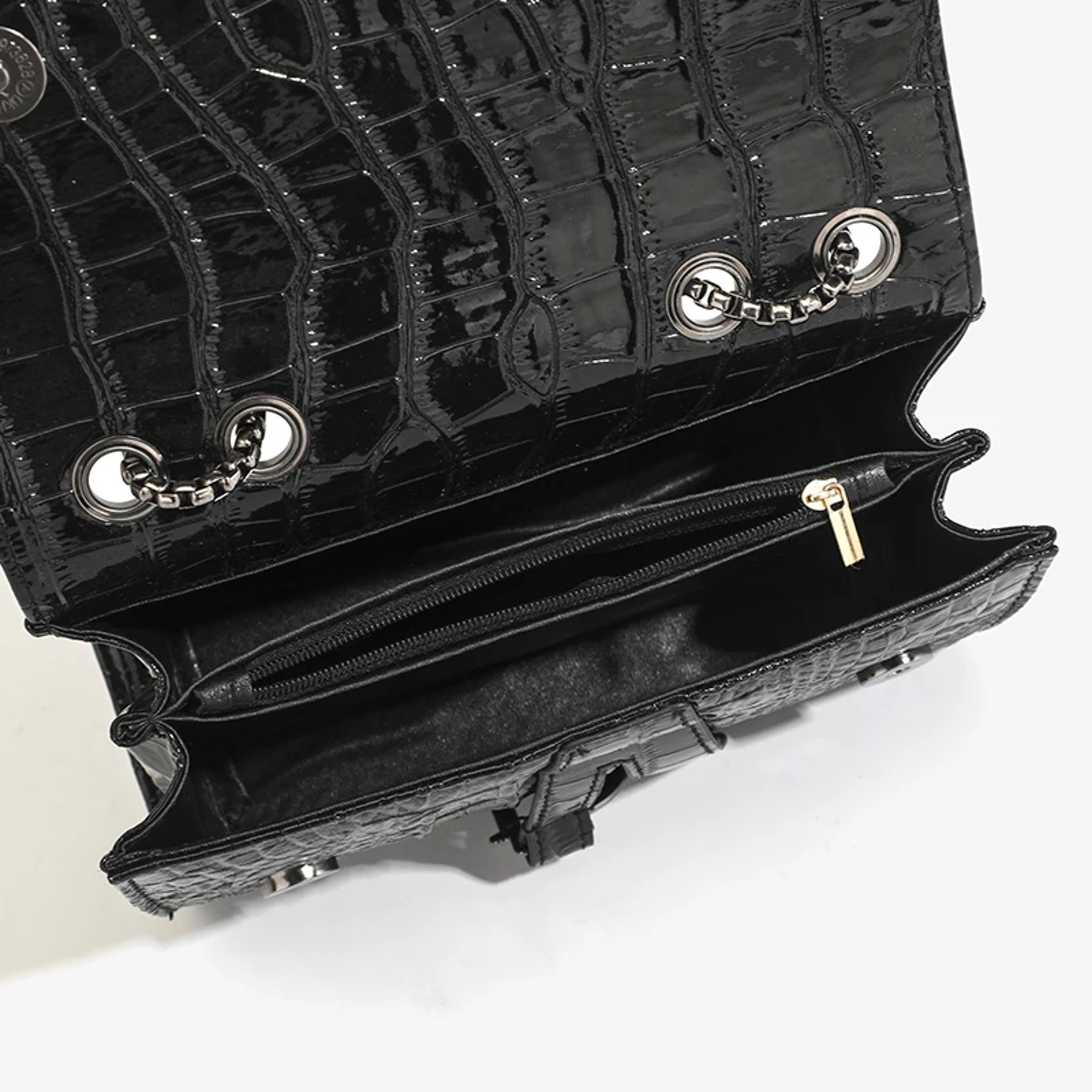 Shimmer Sequined Crossbody Bag And Chain Shoulder Purse 3