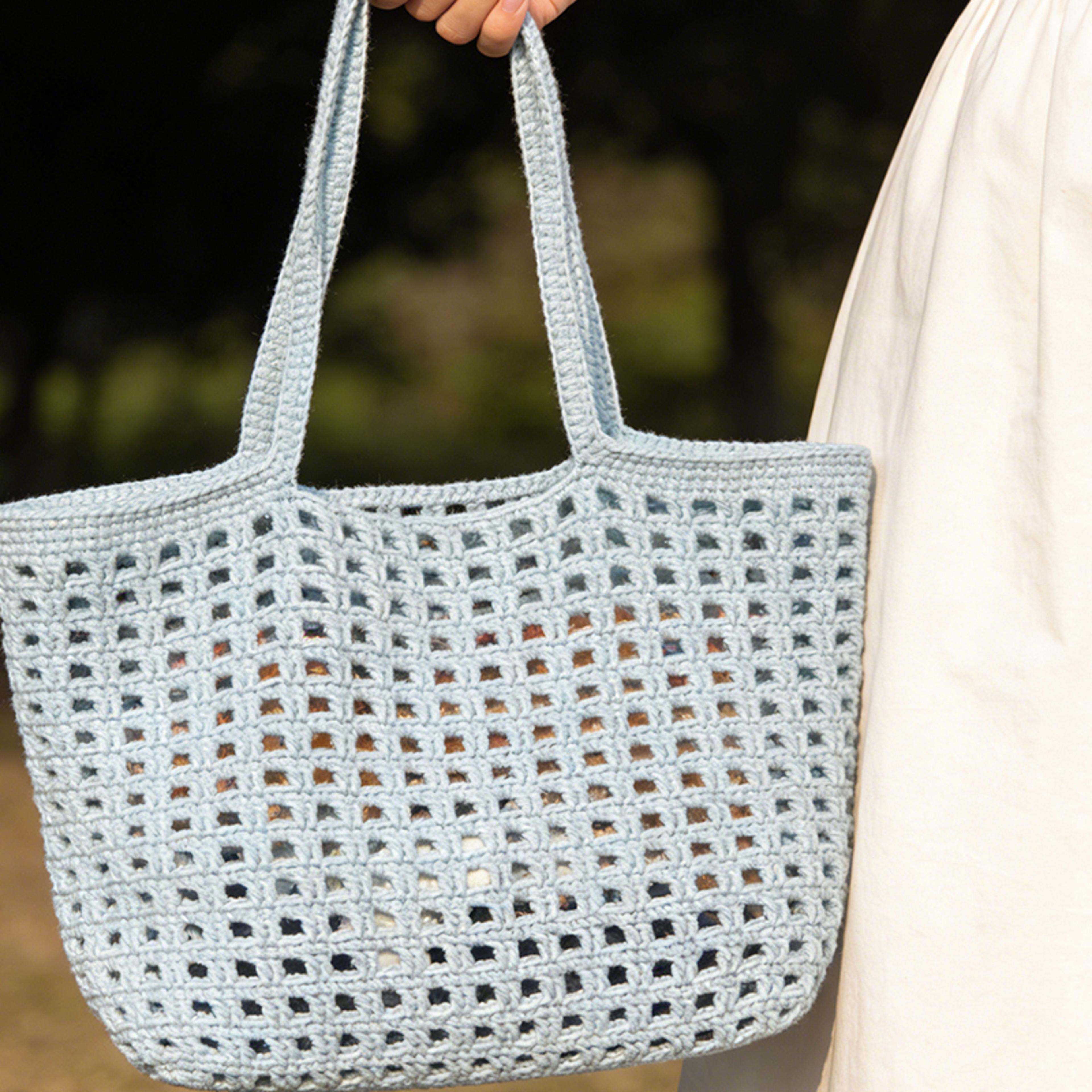 Fashionable DIY Crochet Shoulder Bag Material Kit 2