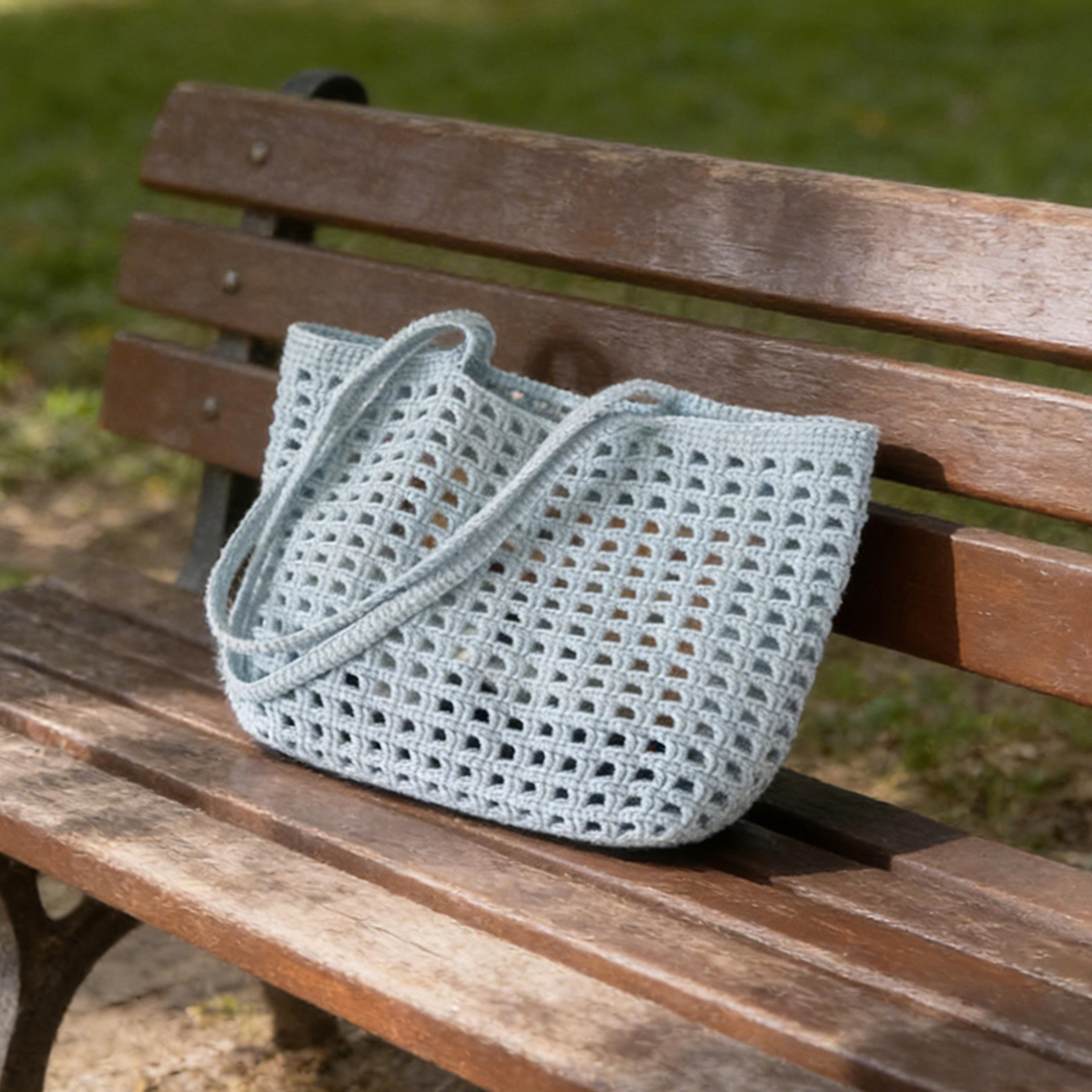 Fashionable DIY Crochet Shoulder Bag Material Kit 3