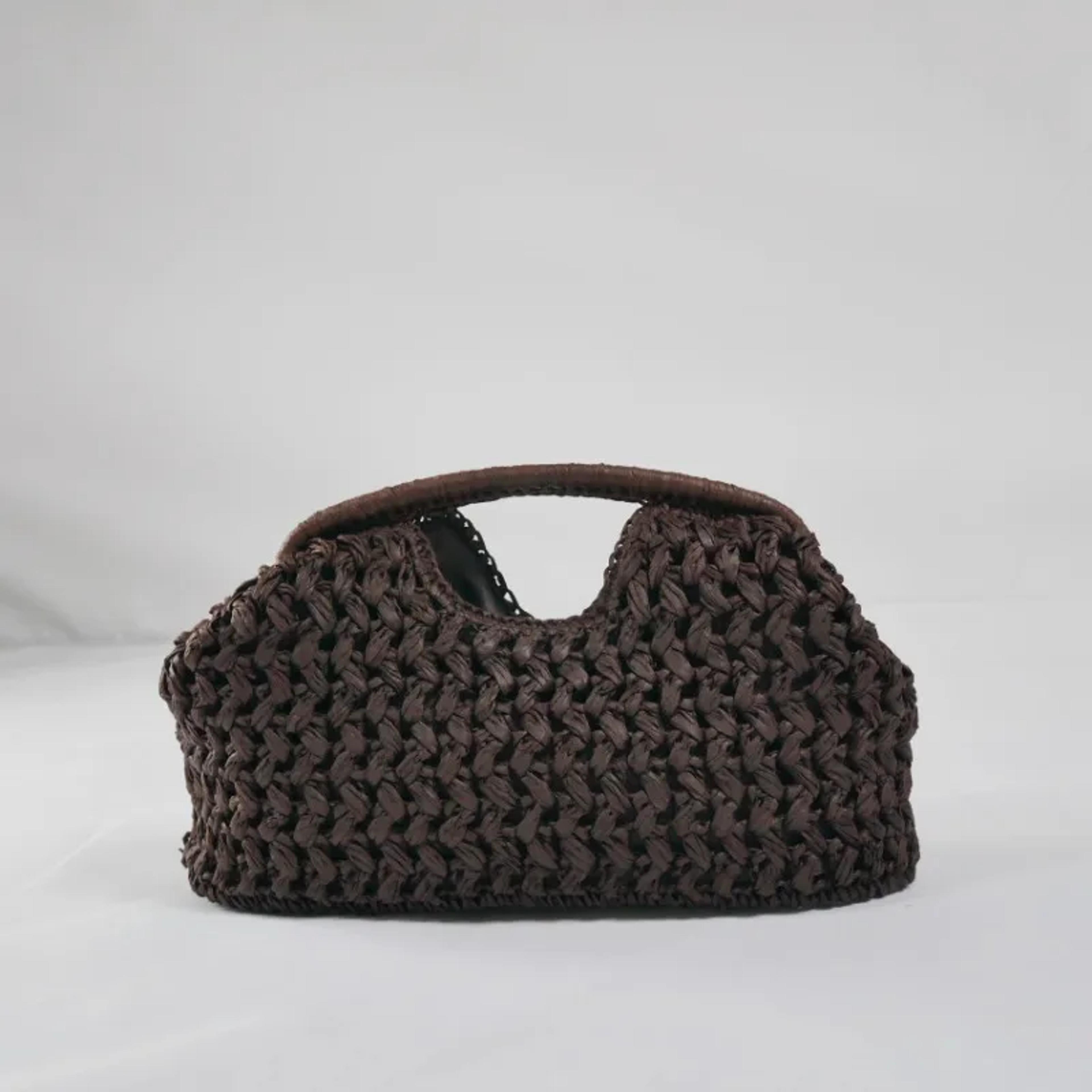 Handmade Straw Clutch Bag For Women 1