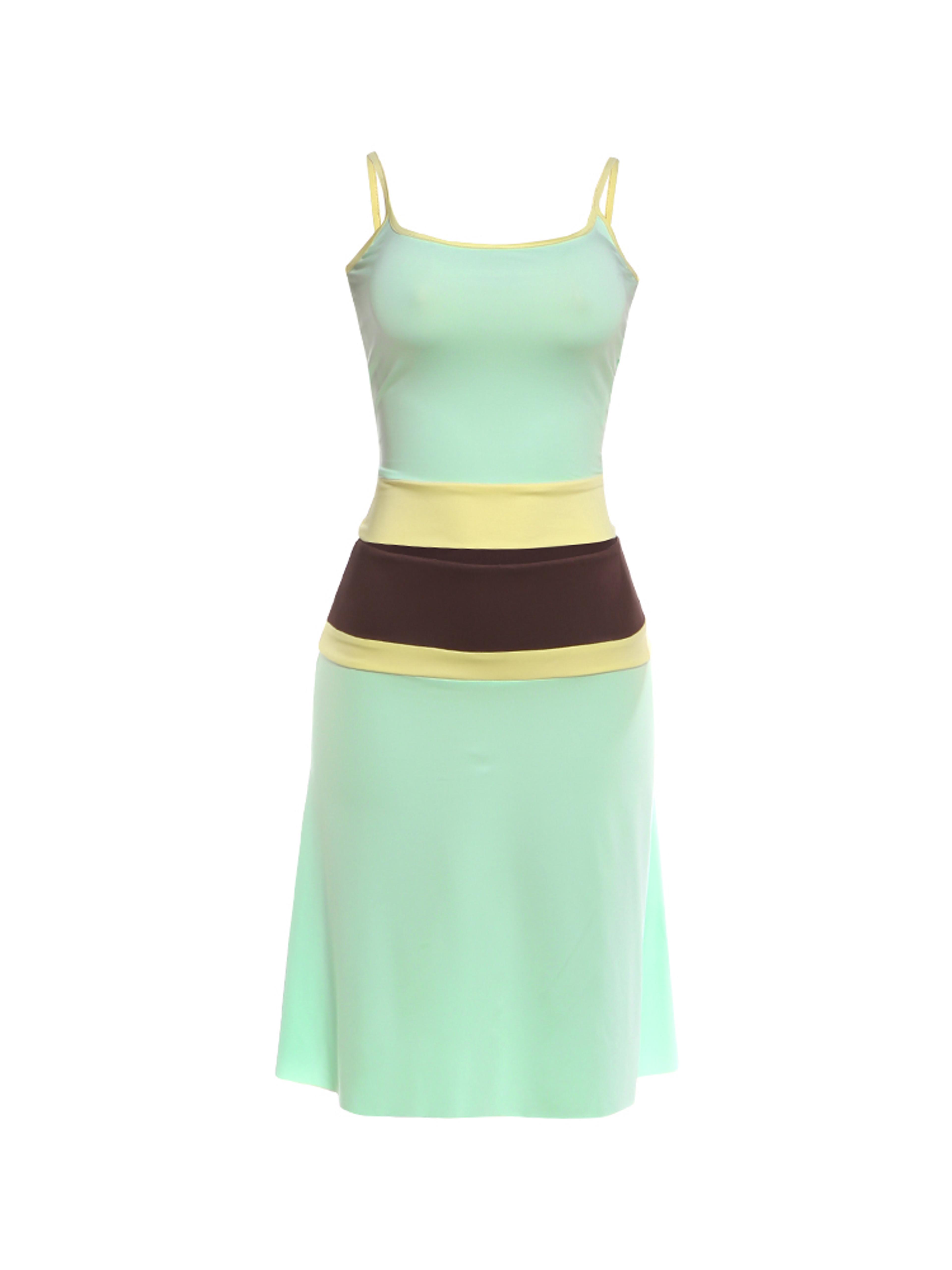 Sisterlinda Contrast Color Two Piece Set For Women 4