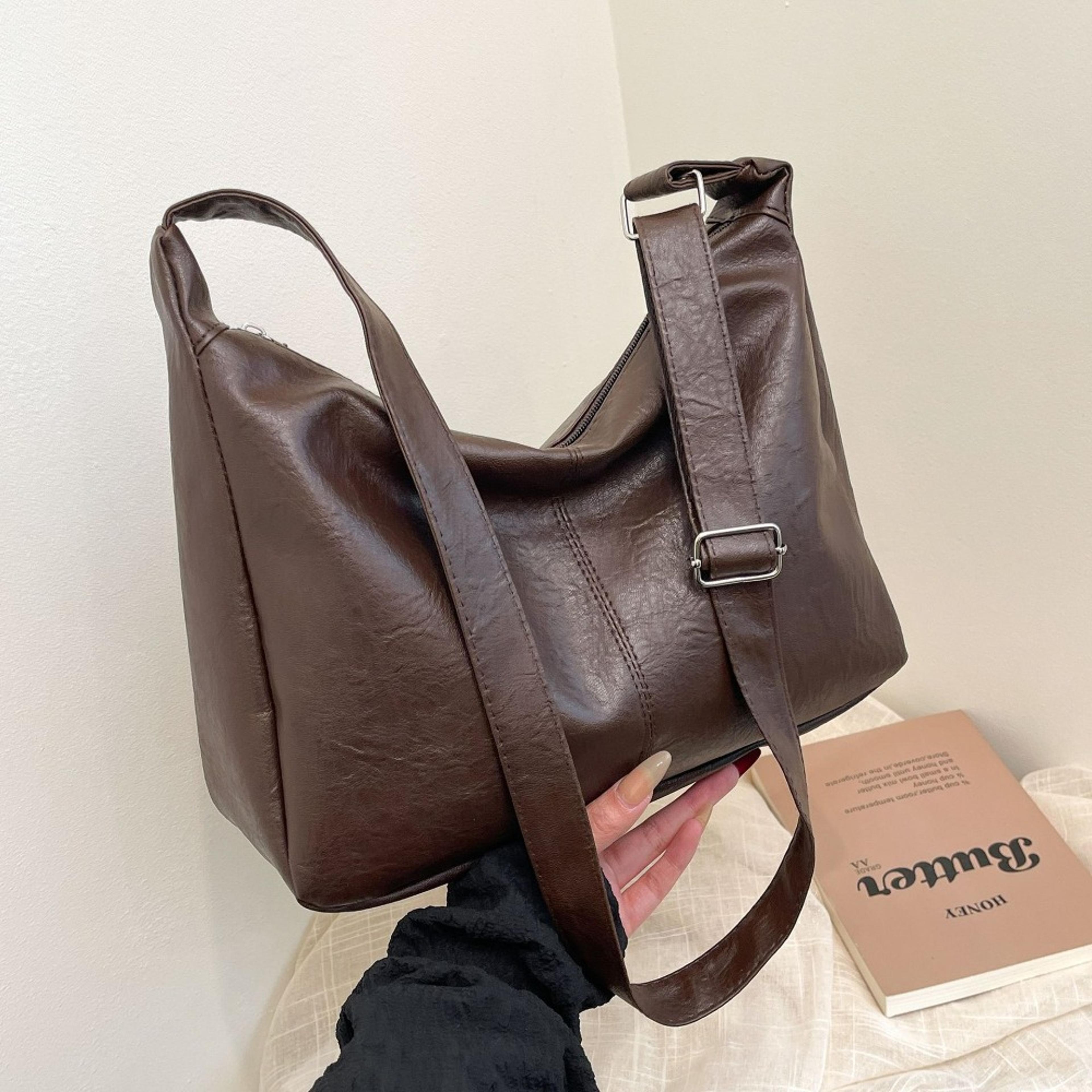 PU Leather Tote  Women Shoulder Bag  Elegant Designer Handbag And Luxury Messenger Bag 5