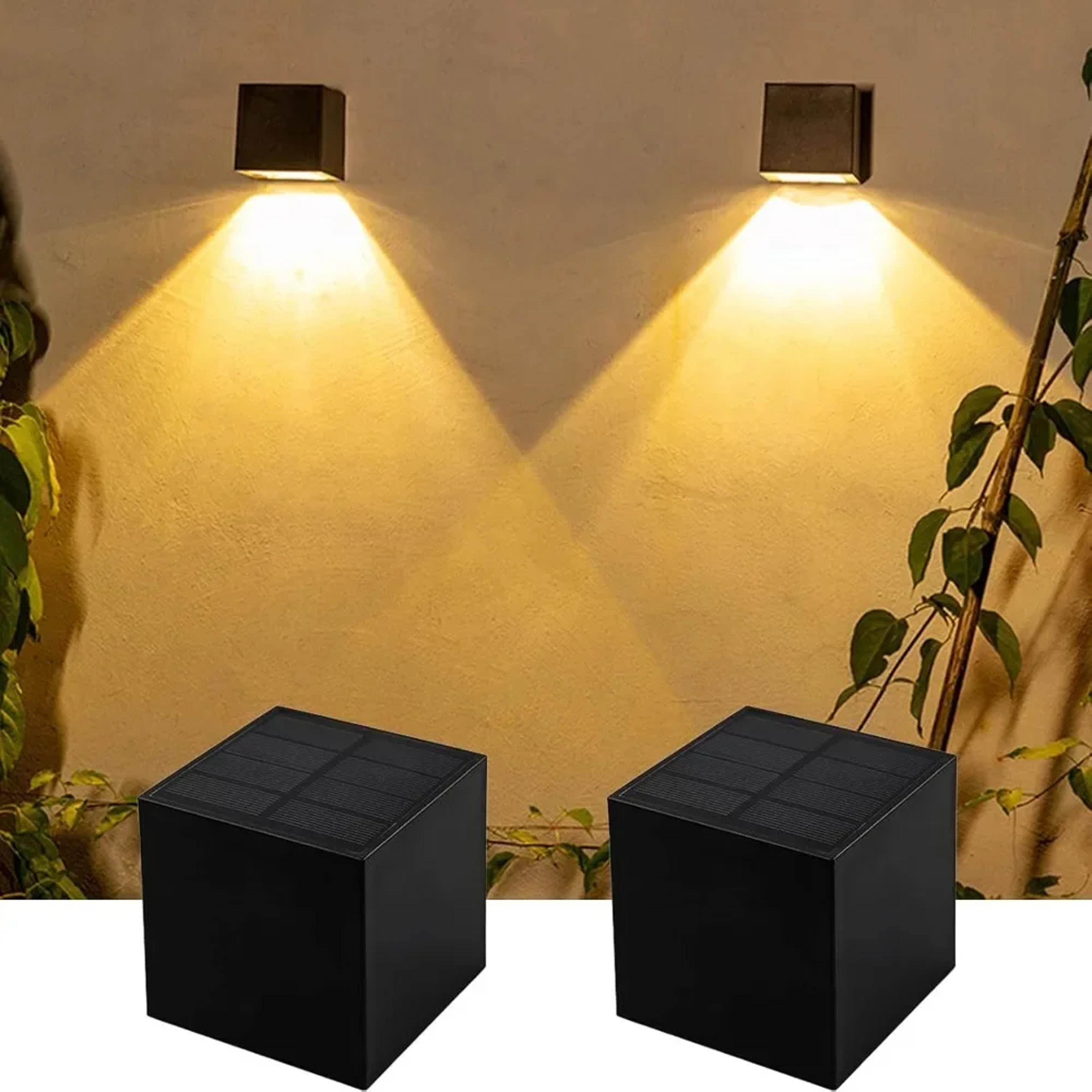 outdoor solar lights, solar wall lights, wireless garden led solar light, waterproof fence lighting garage
