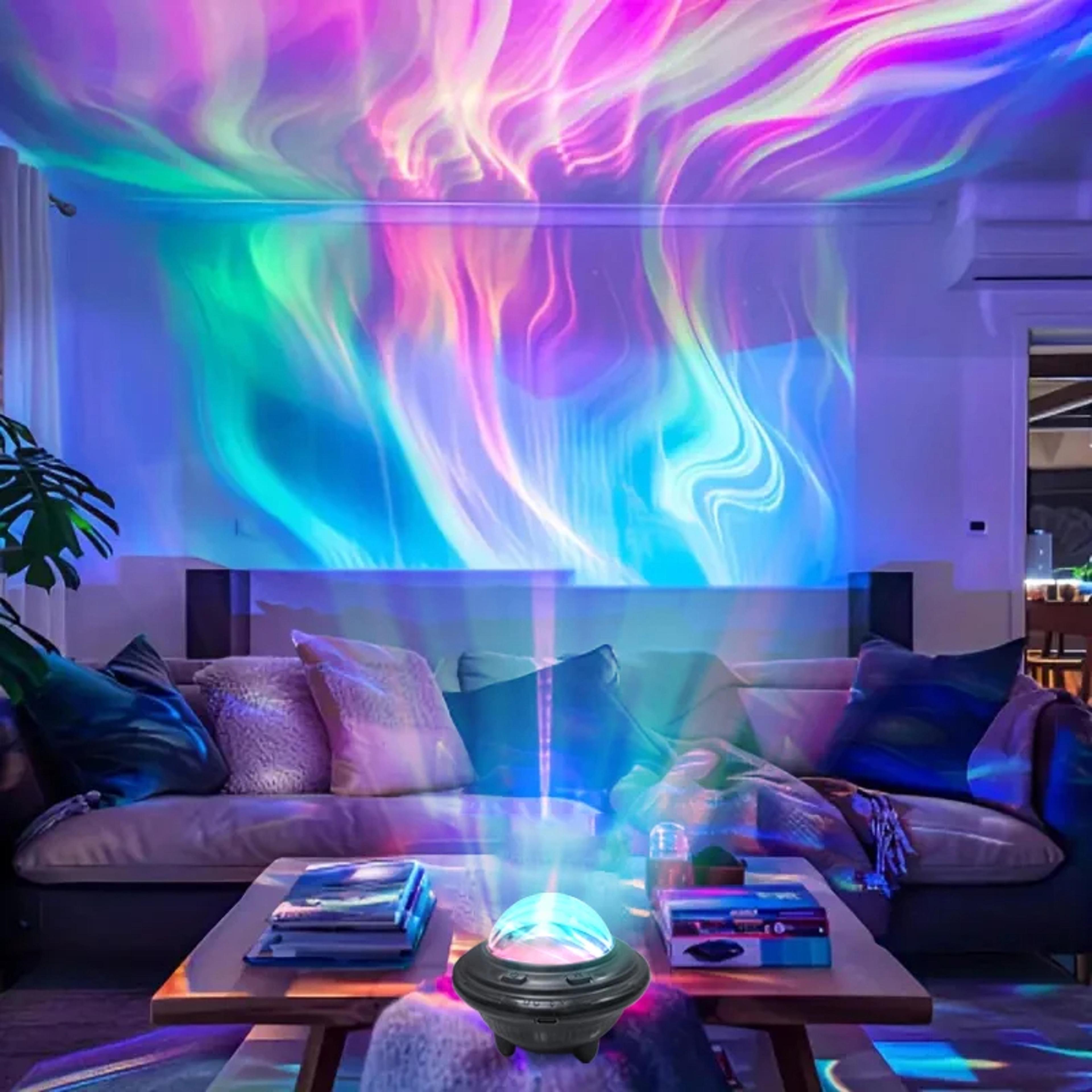 starlight projector night light aurora | colorful bedroom & christmas decoration, gift for kids & adults