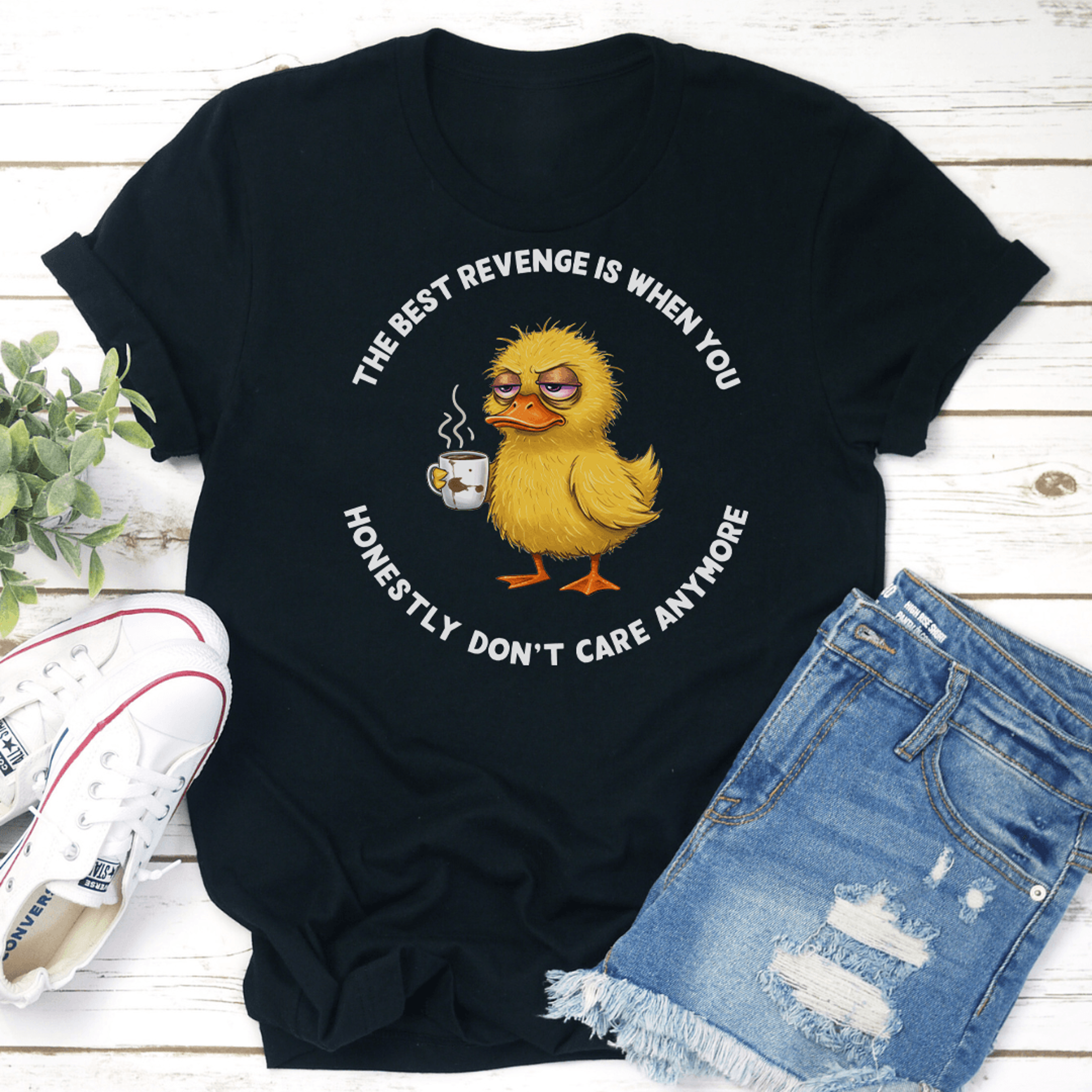 The Best Revenge Is When You Honestly Dont Care Anymore Tee 3