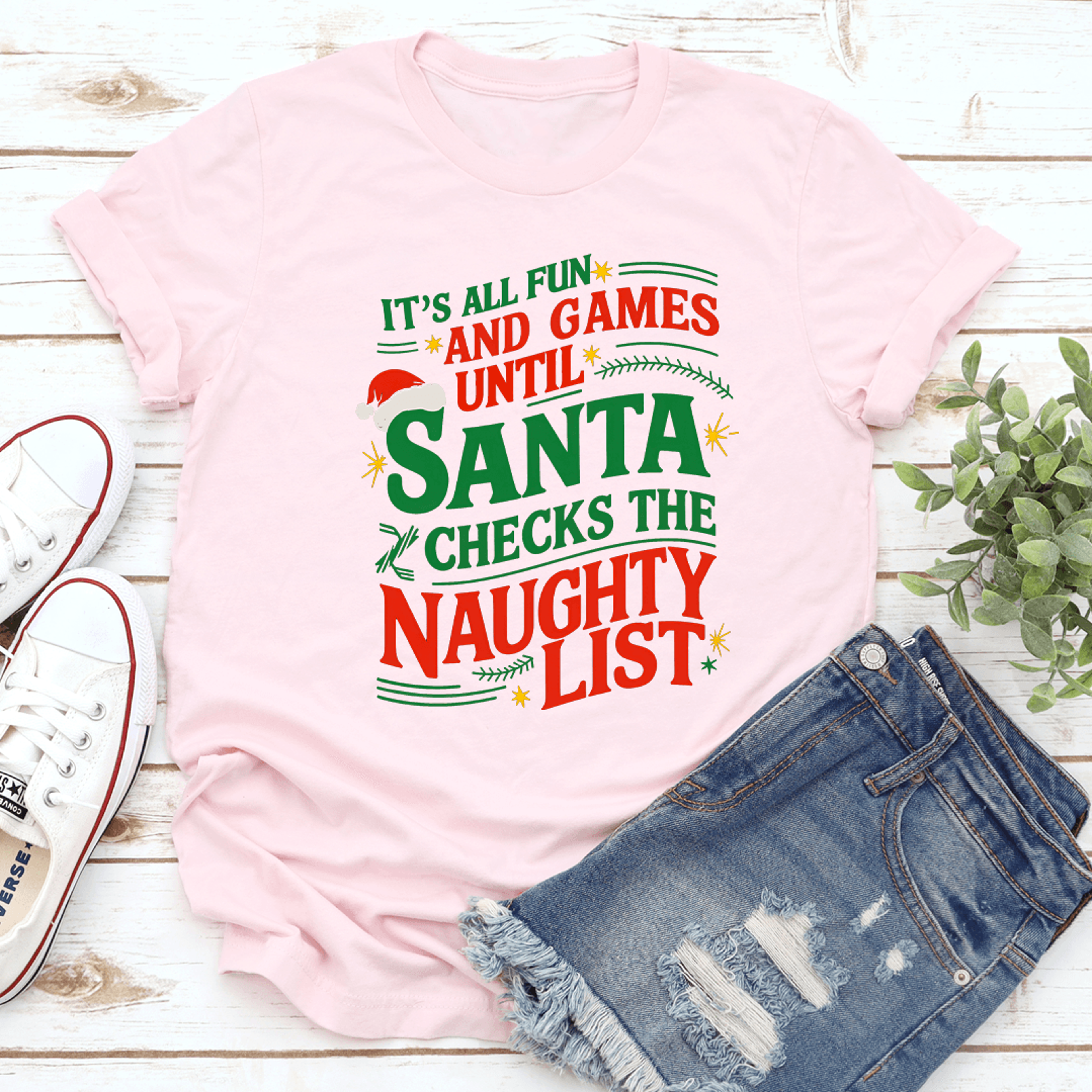 Its All Fun And Games Until Santa Tee 1