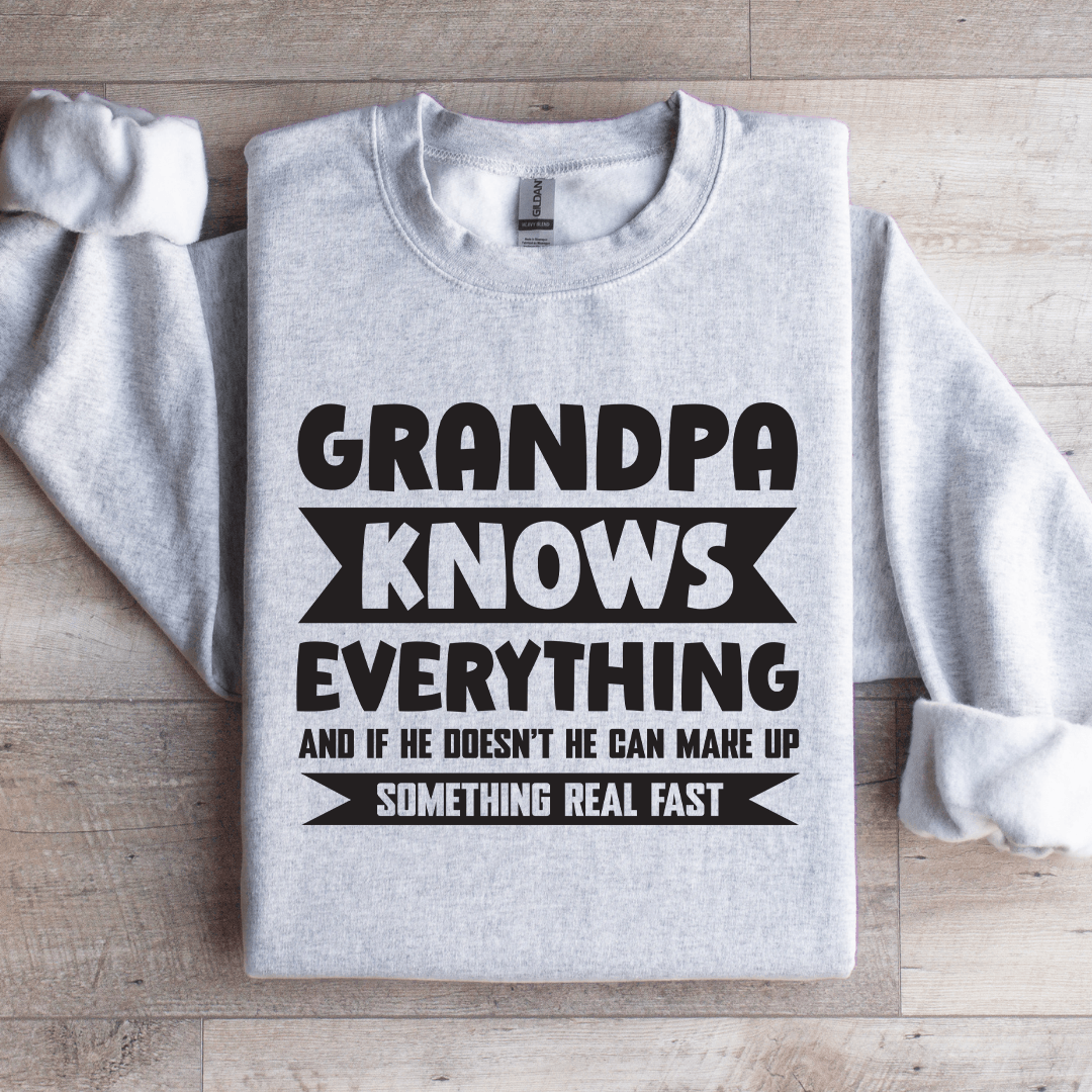 Grandpa Knows Everything Sweatshirt 4