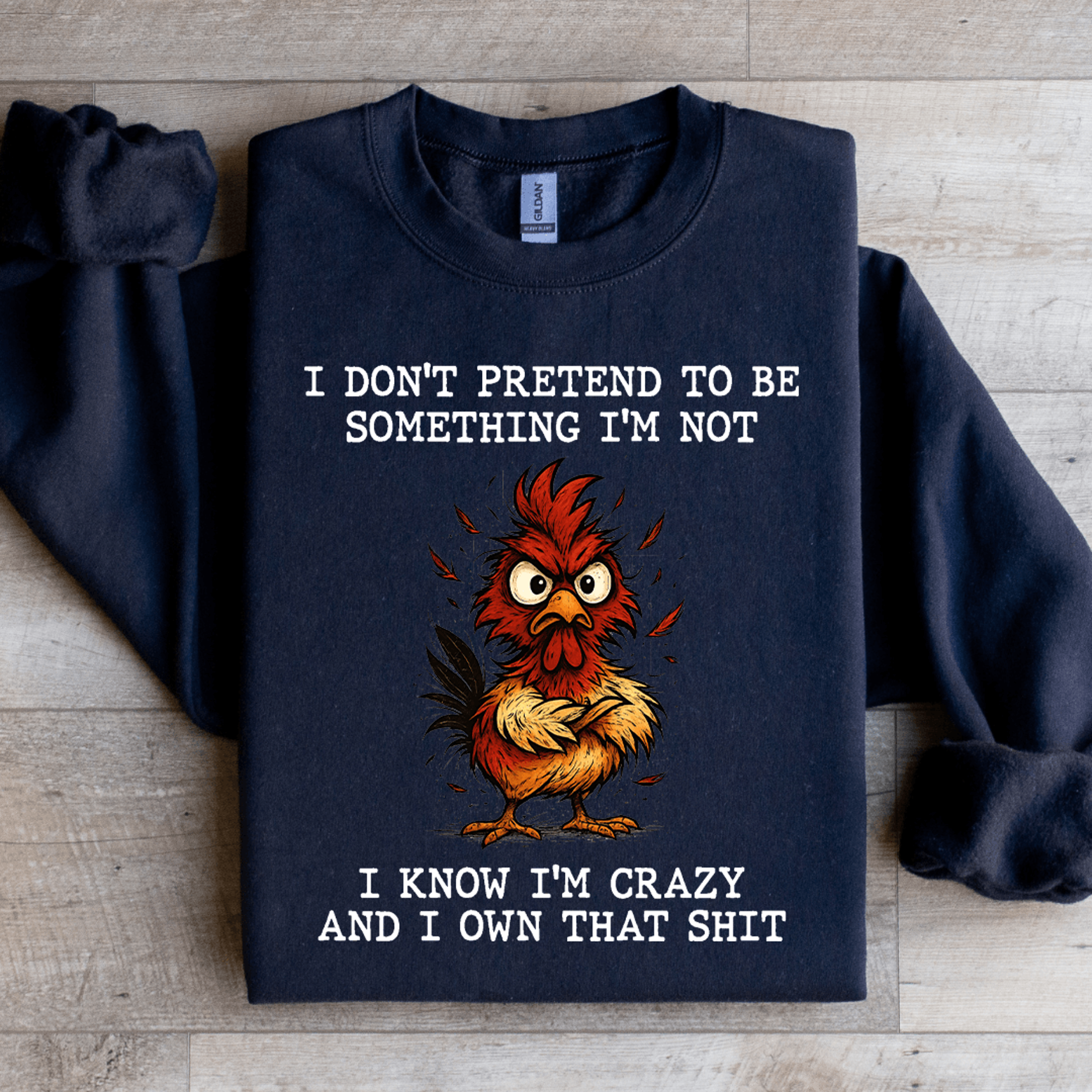 I Dont Pretend To Be Something Sweatshirt 4
