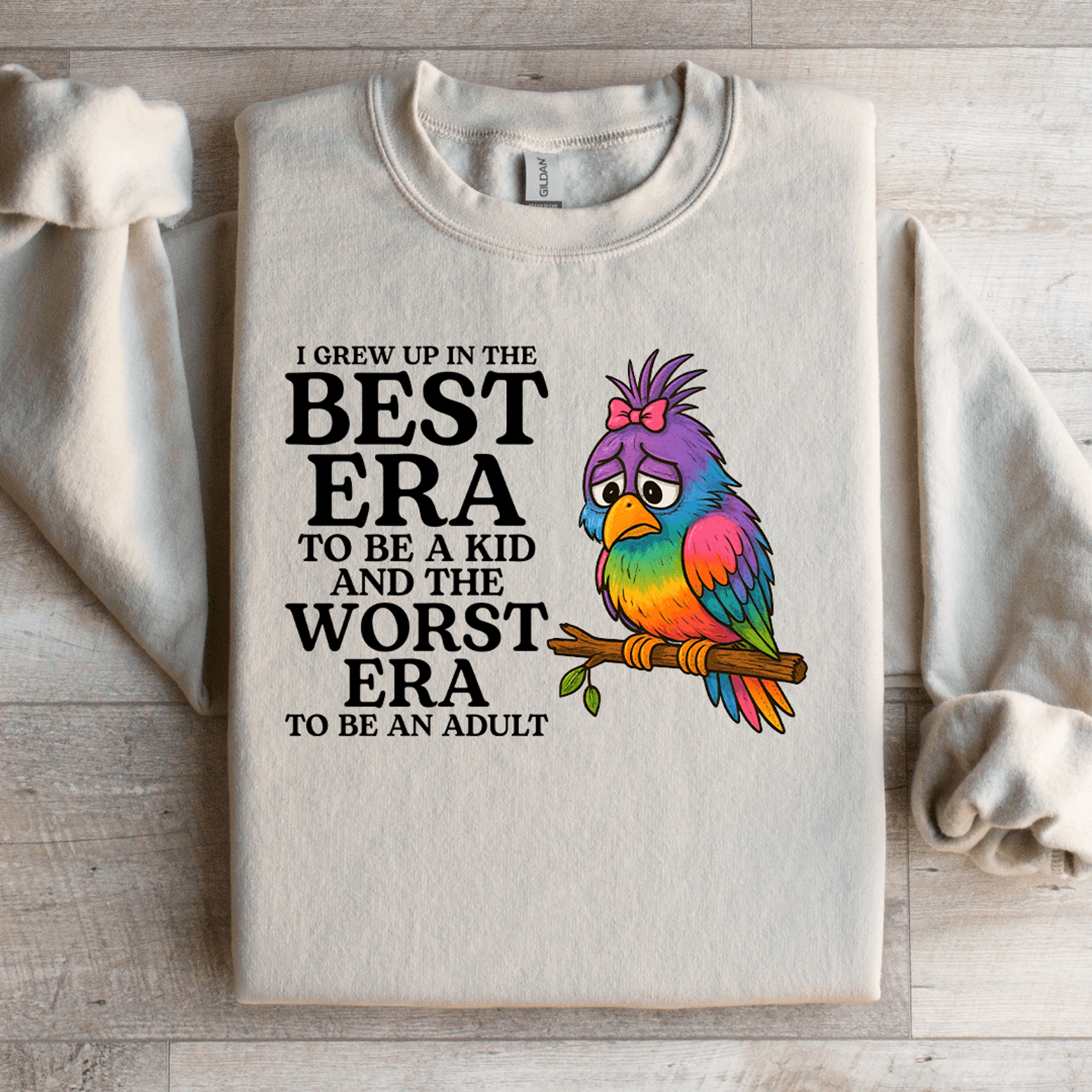 I Grew Up In The Best Era To Be A Kid Sweatshirt 2