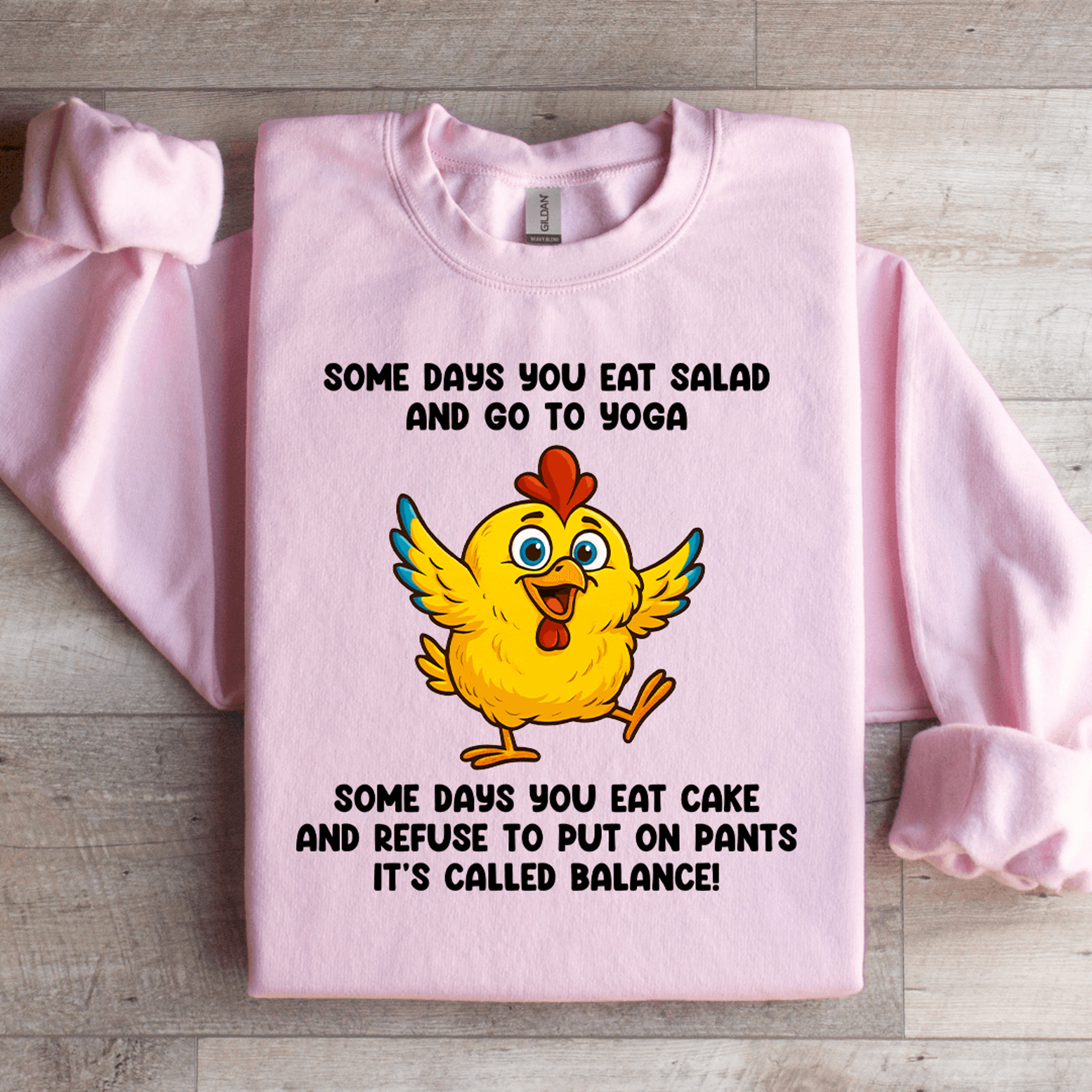 Some Days You Eat Salad Sweatshirt 0