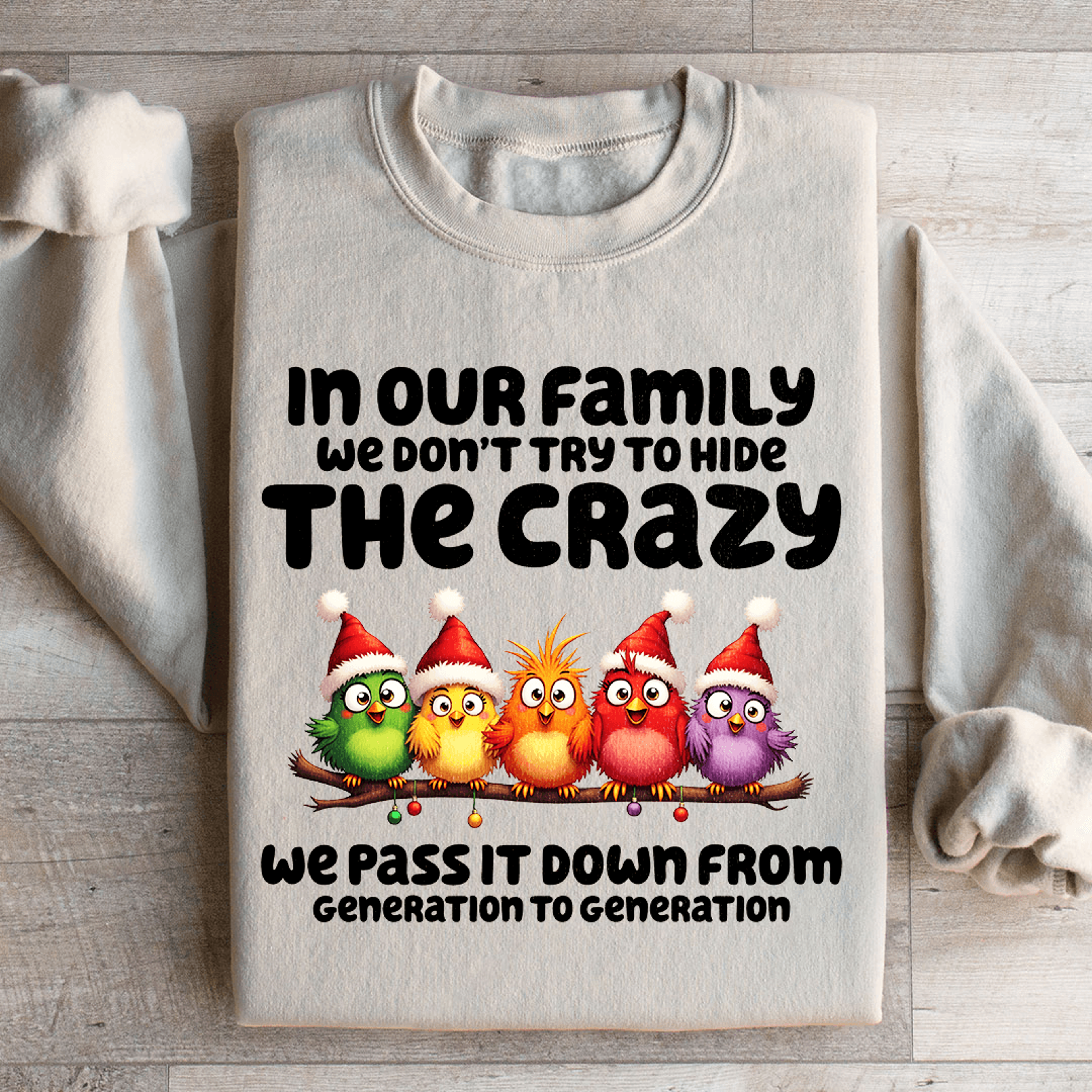 In Our Family We Dont Try To Hide Sweatshirt 1