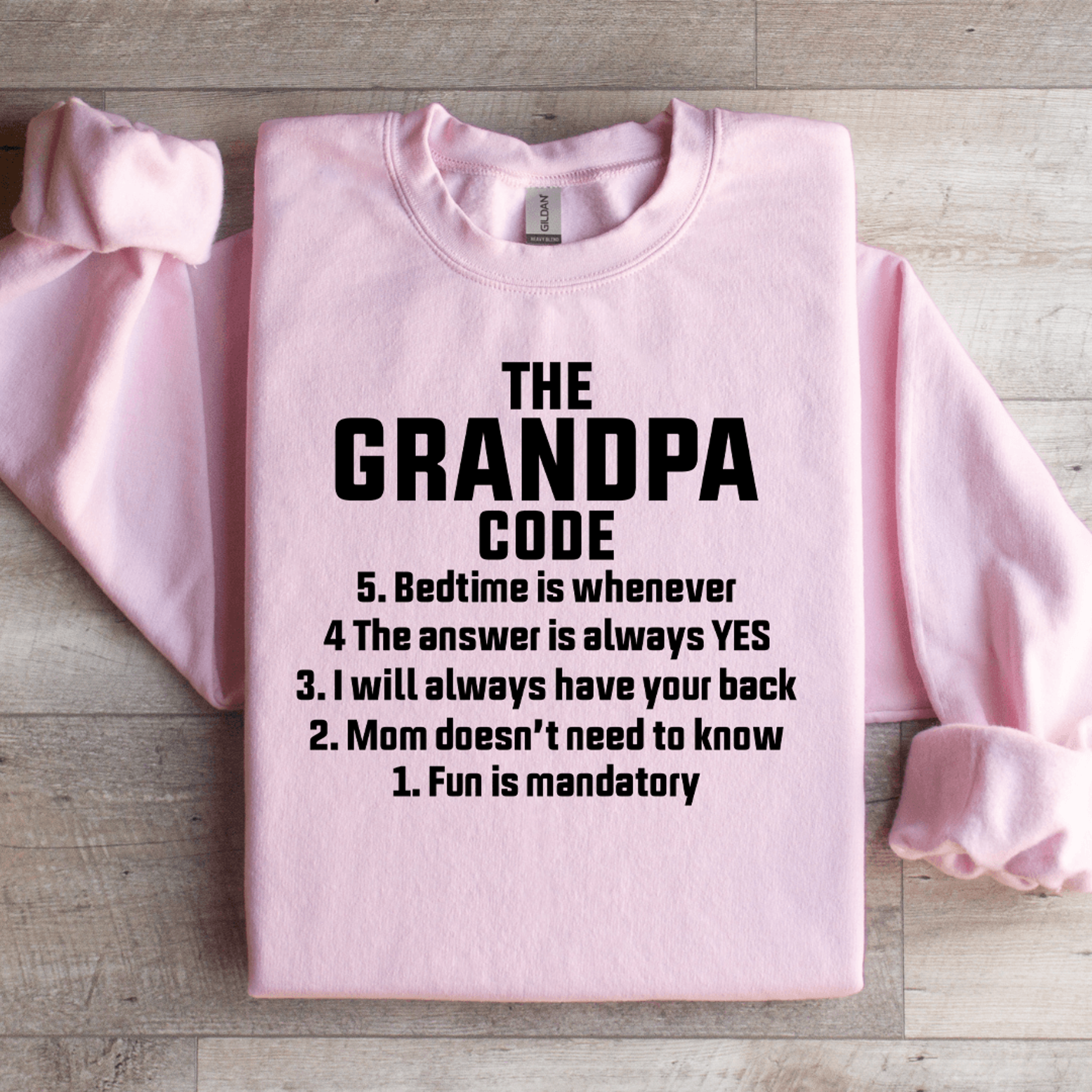 The Grandpa Code Sweatshirt 1