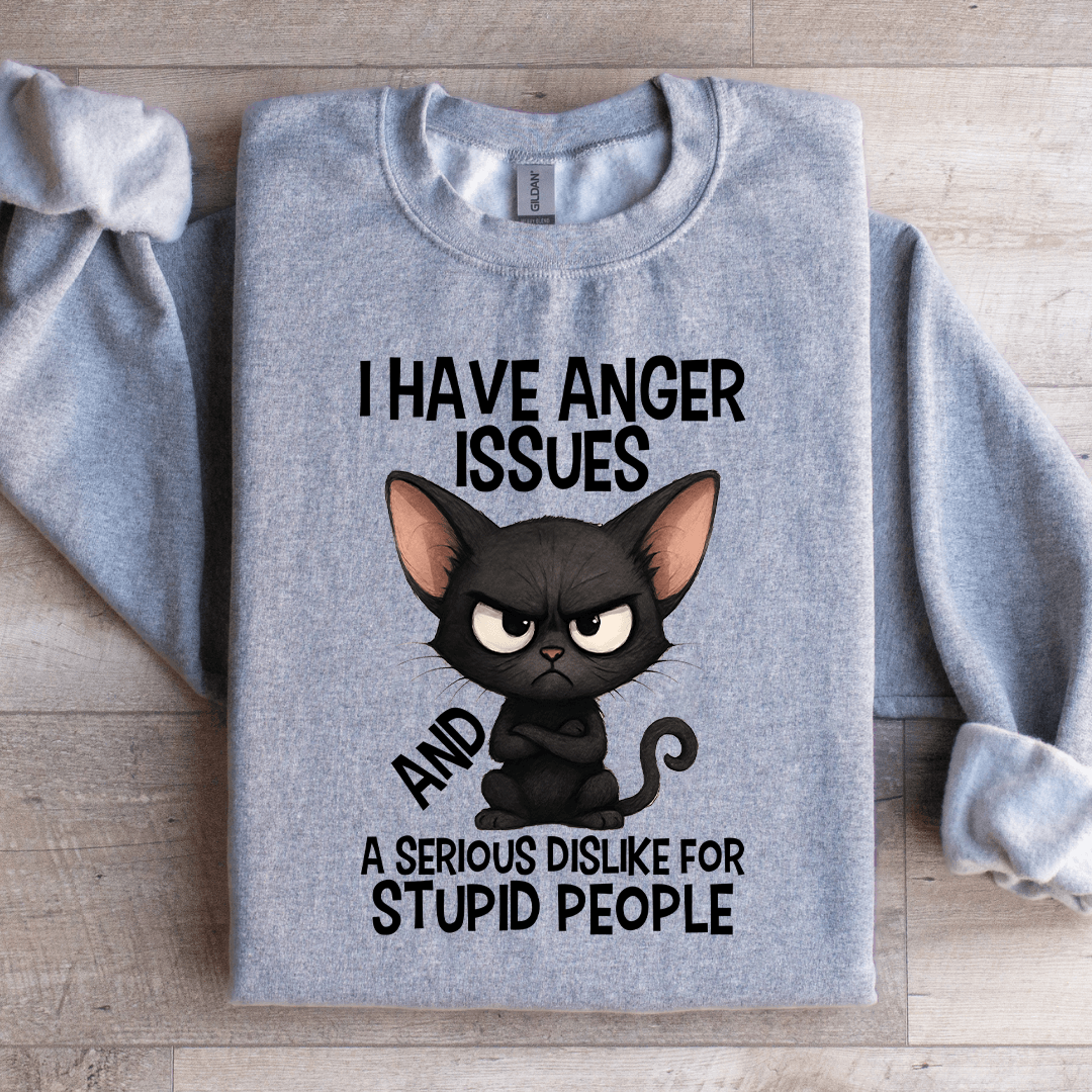I Have Anger Issues Sweatshirt 4