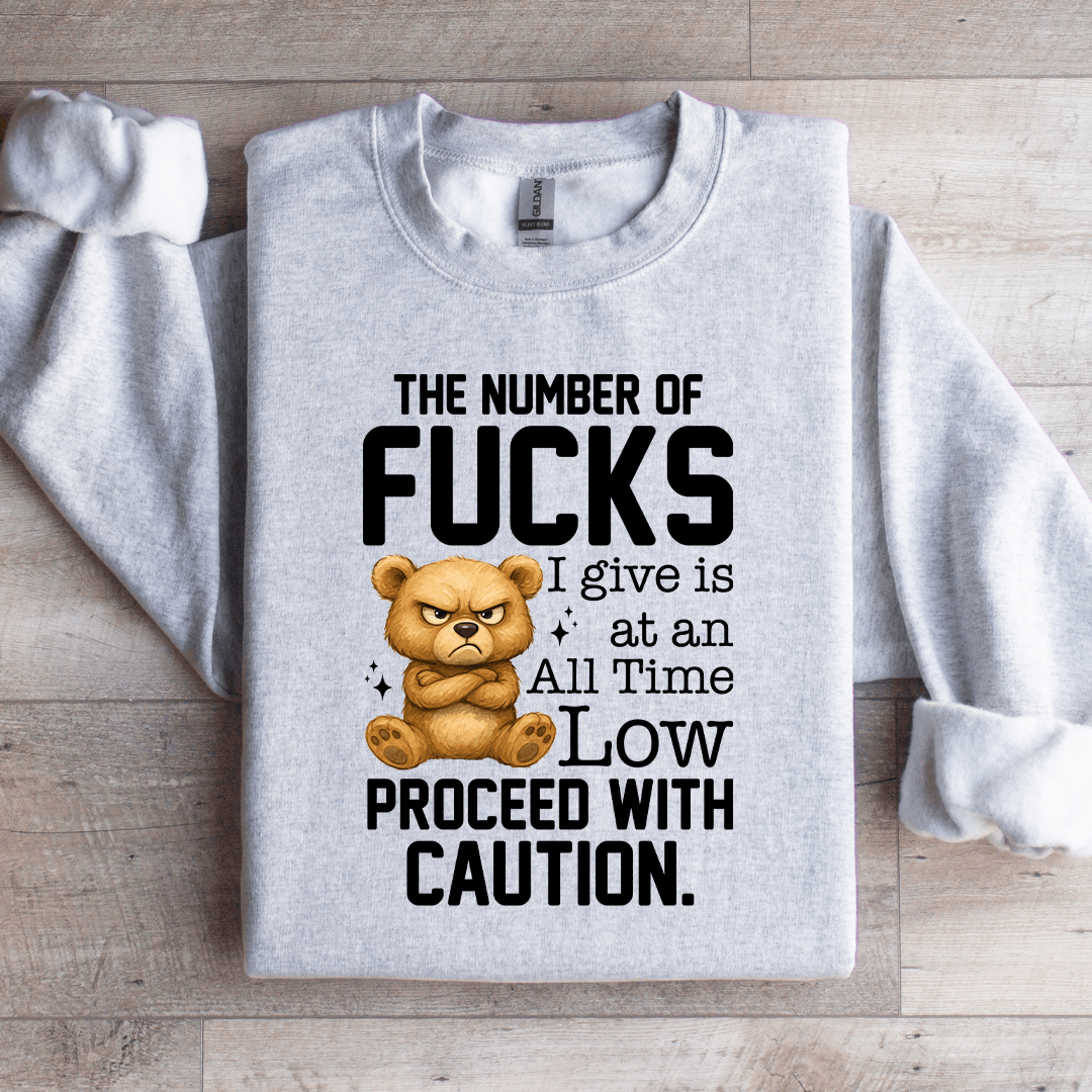 The Number Of Fcks Sweatshirt 4