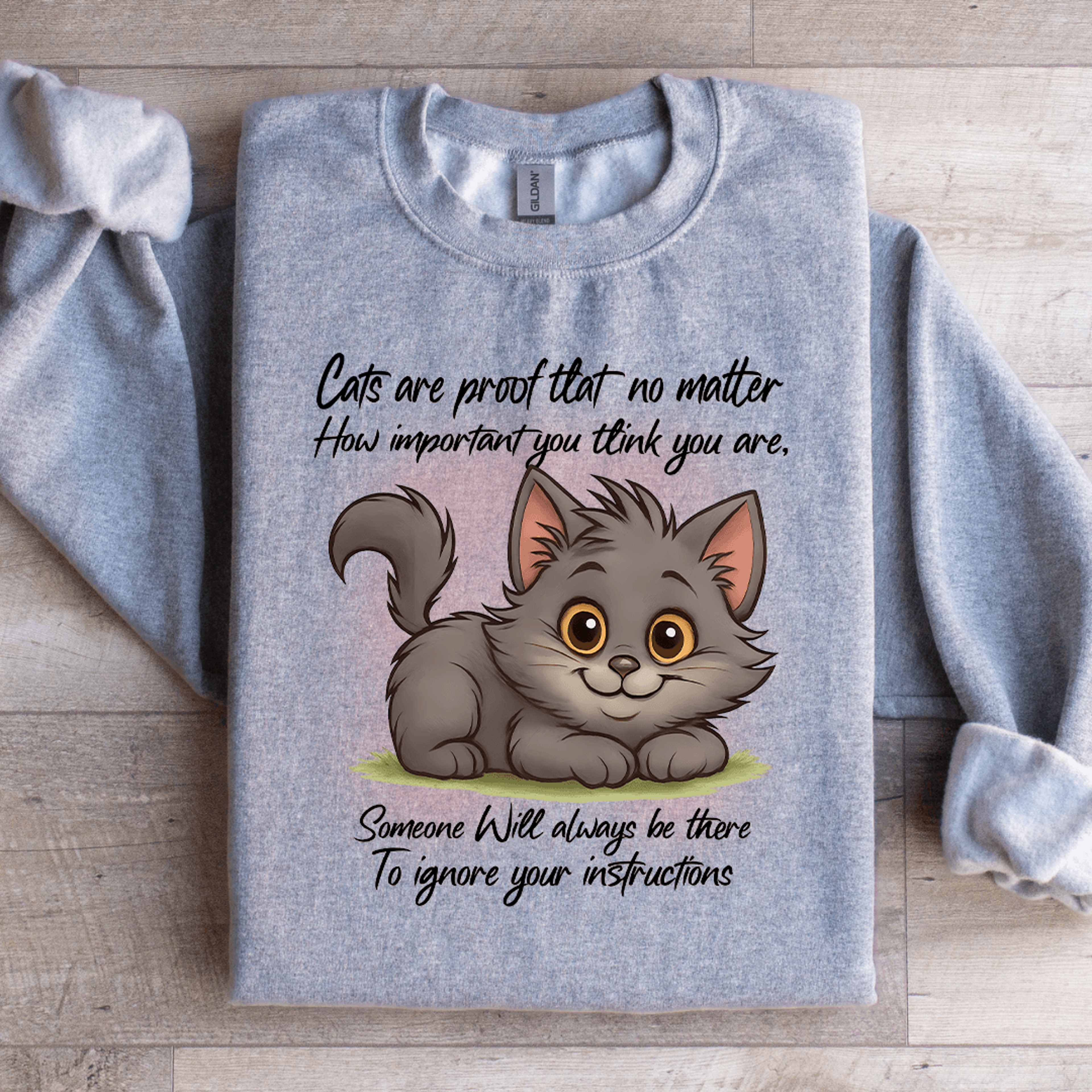 Cats Are Proof That No Matter Sweatshirt 4