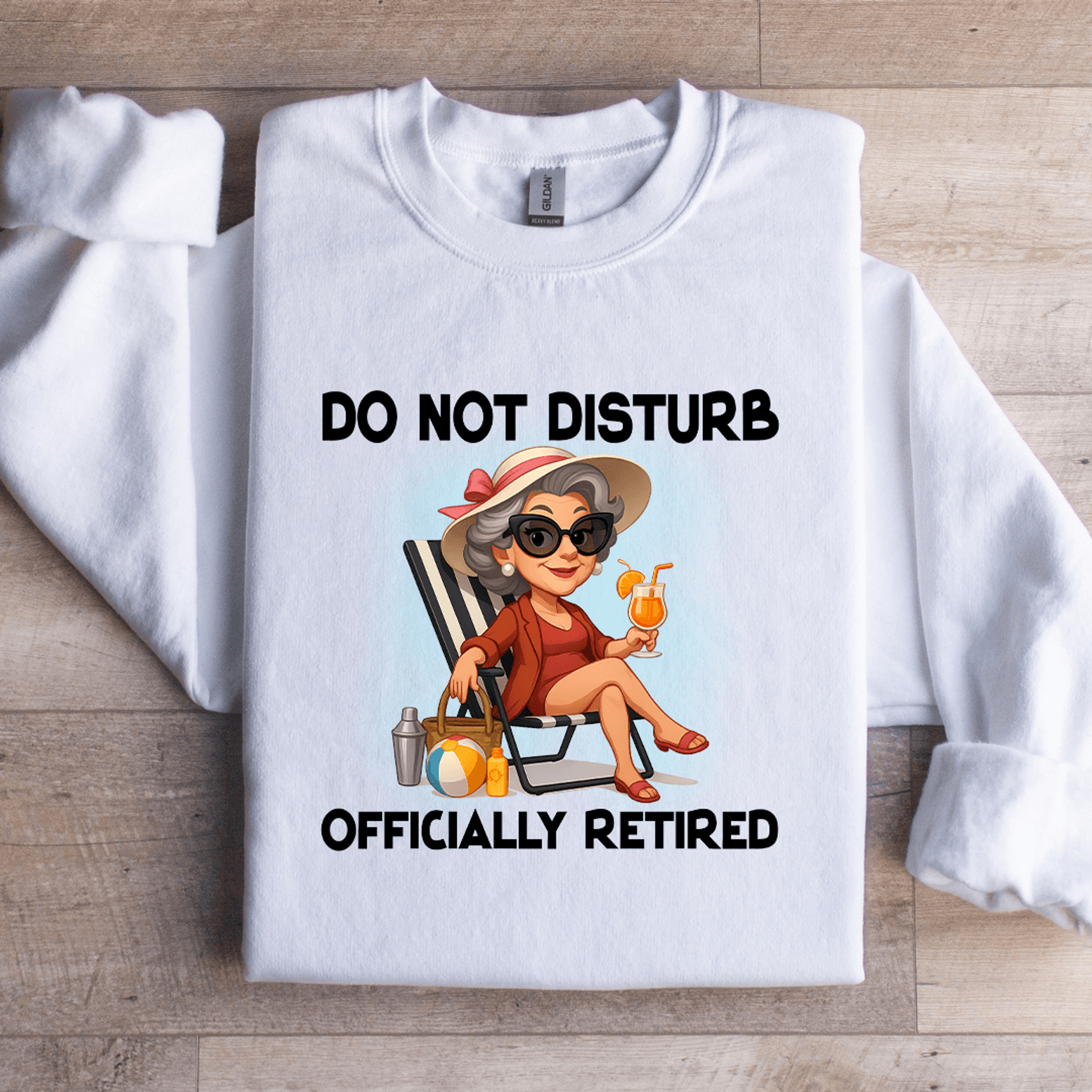 Do Not Disturb Officially Retired Sweatshirt 3