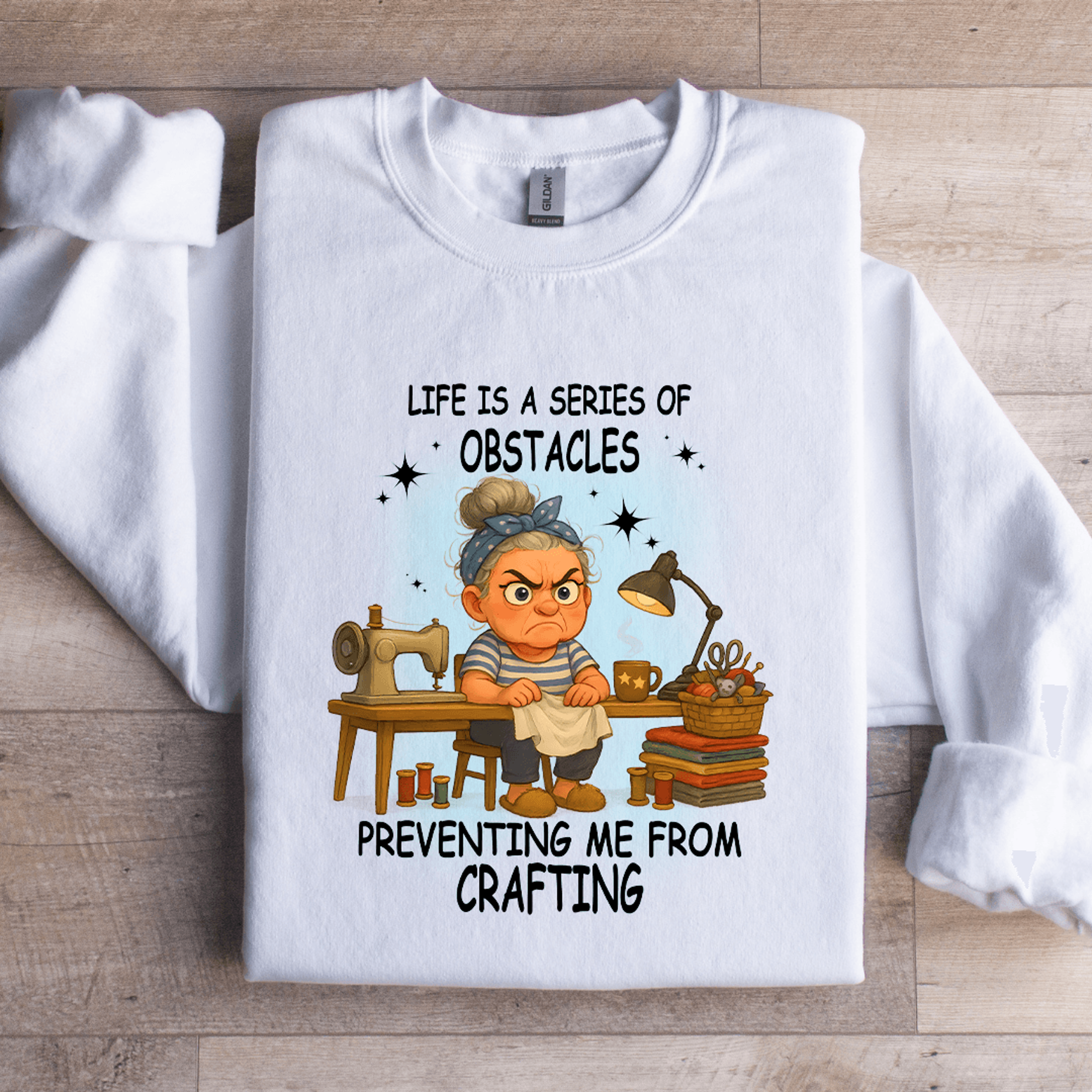 Life Is A Series Of Obstacles Preventing Me Sweatshirt 3