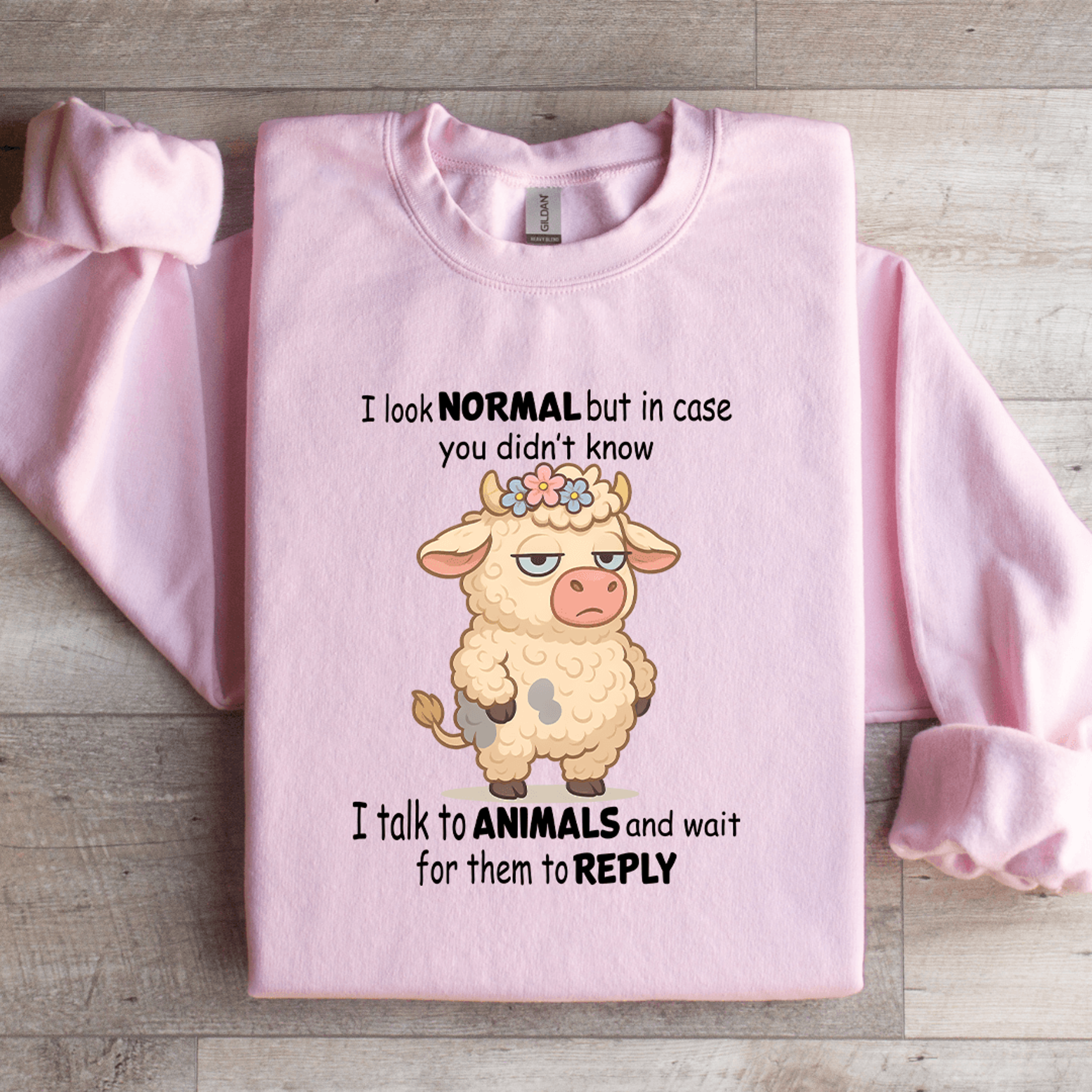 I Look Normal But In Case You Didnt Know Sweatshirt 4