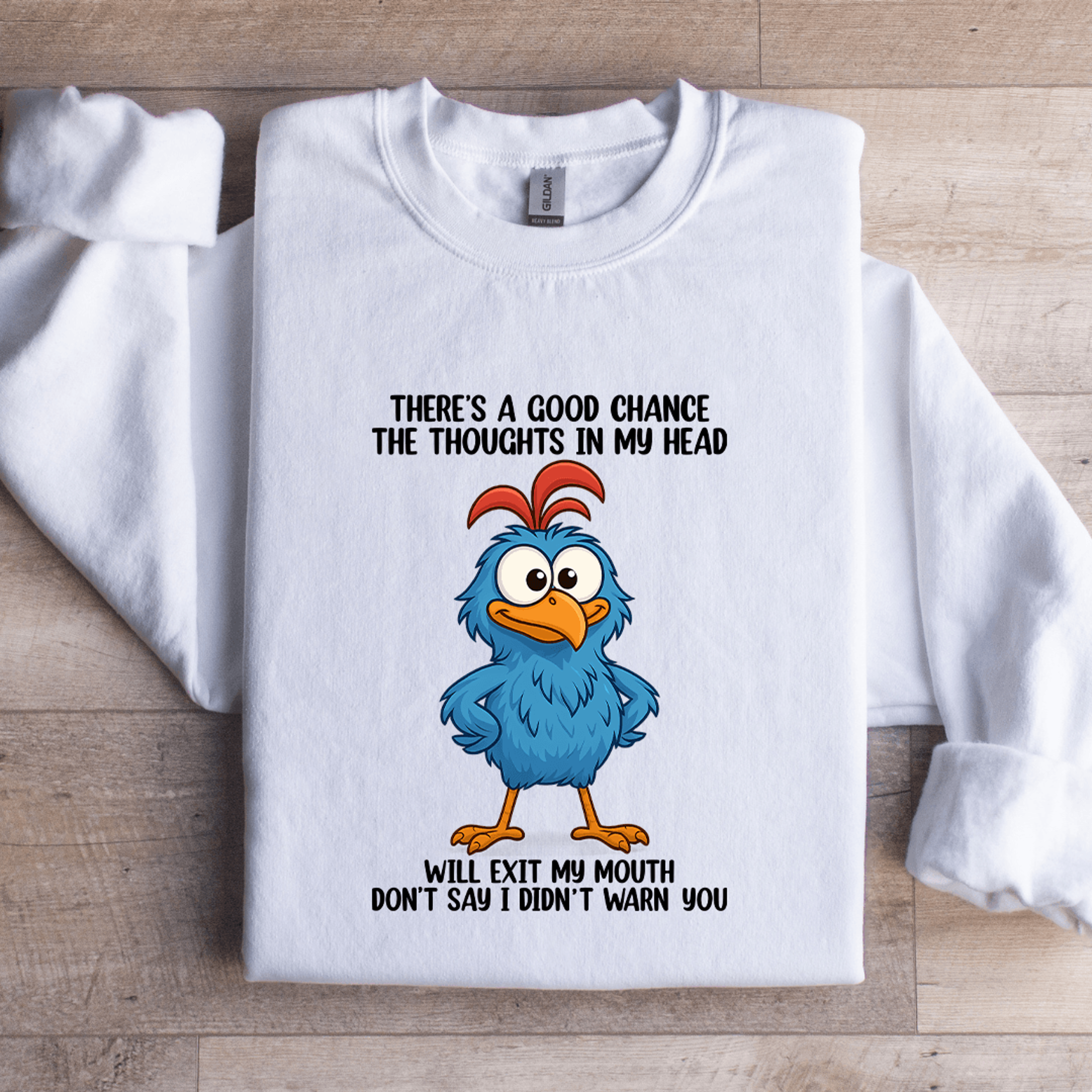 Theres A Good Chance The Thoughts In My Head Sweatshirt 3