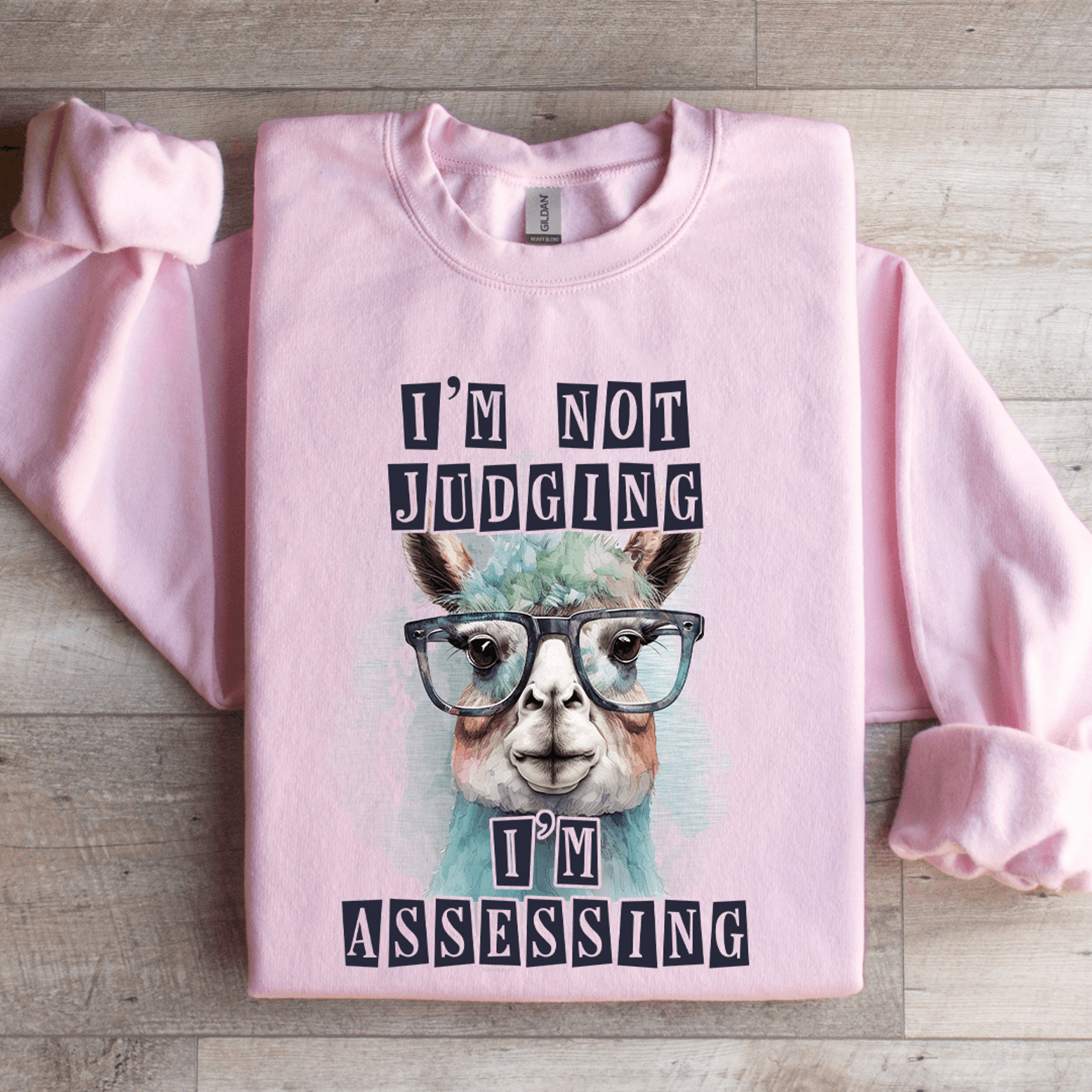 Im Not Judging Assessing Sweatshirt 3