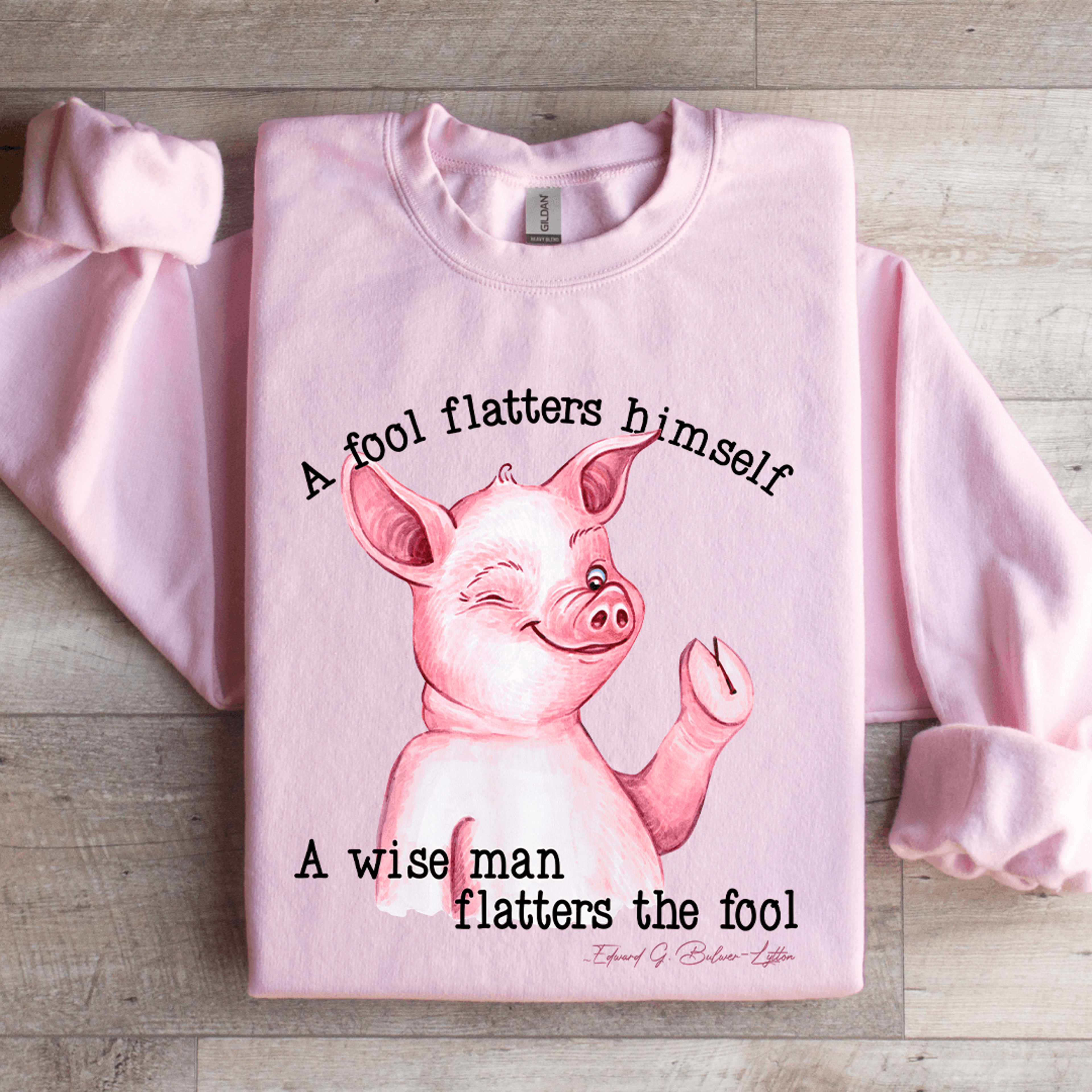 A Fool Flatters Himself Sweatshirt 3
